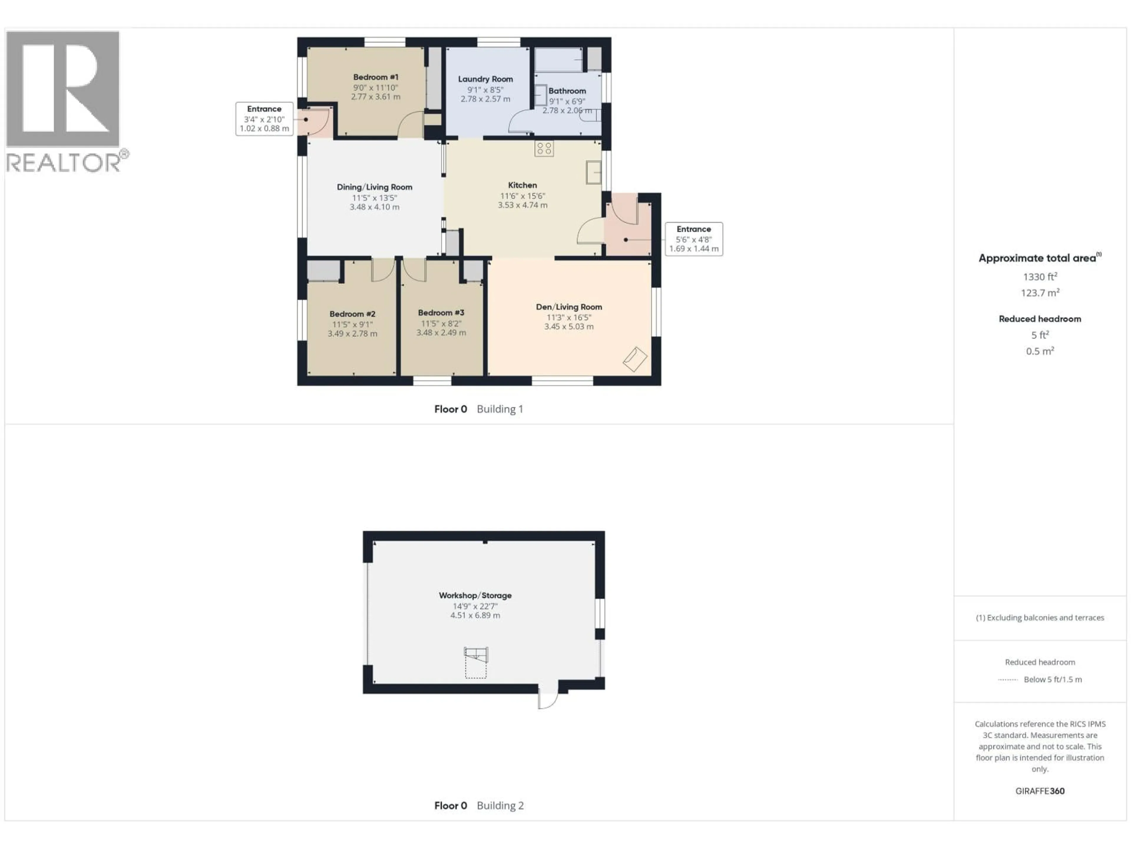 Floor plan for 2020 MACKENZIE AVENUE, Williams Lake British Columbia V2G1P3