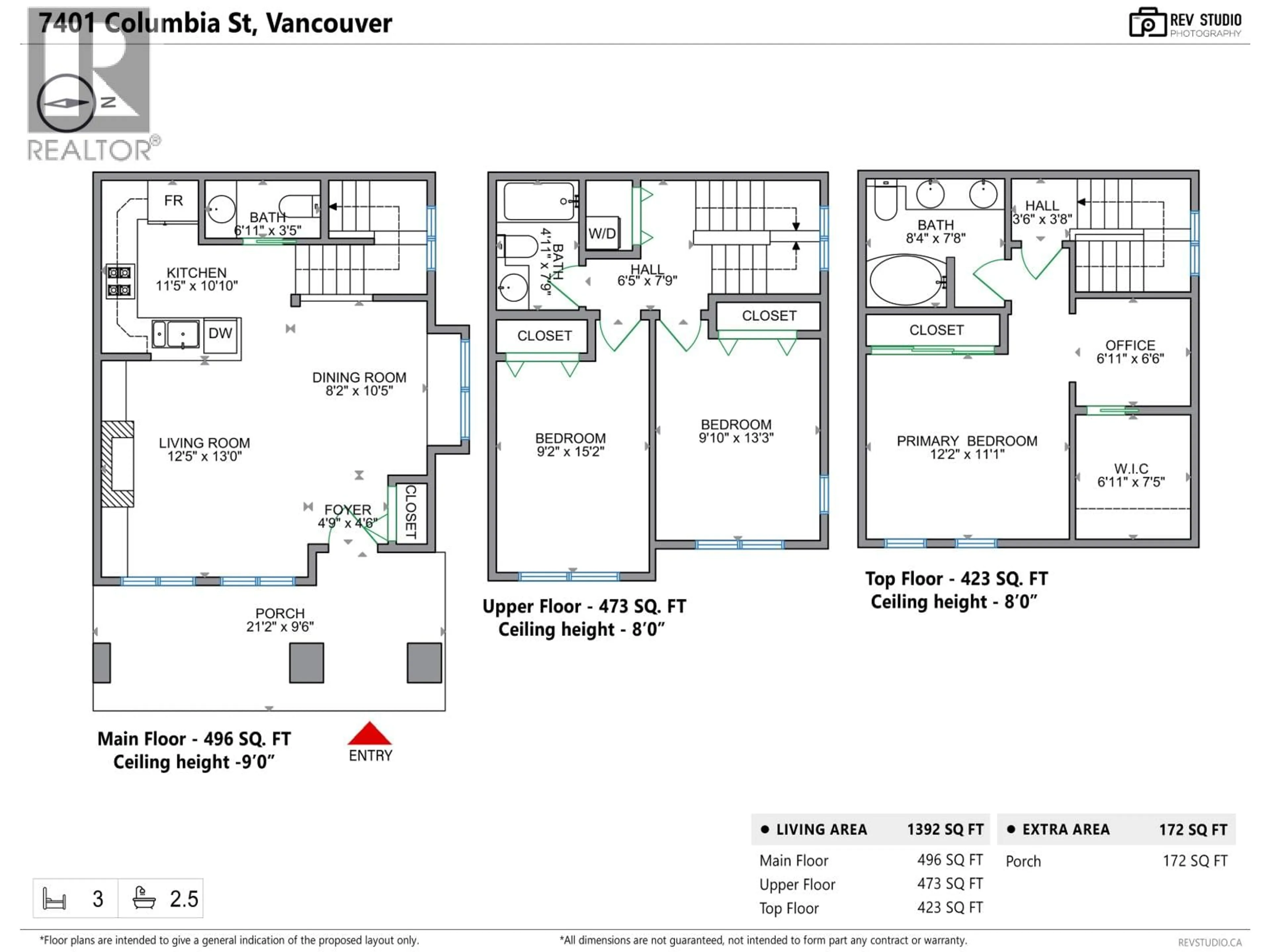 Floor plan for 7401 COLUMBIA STREET, Vancouver British Columbia V5X4X4