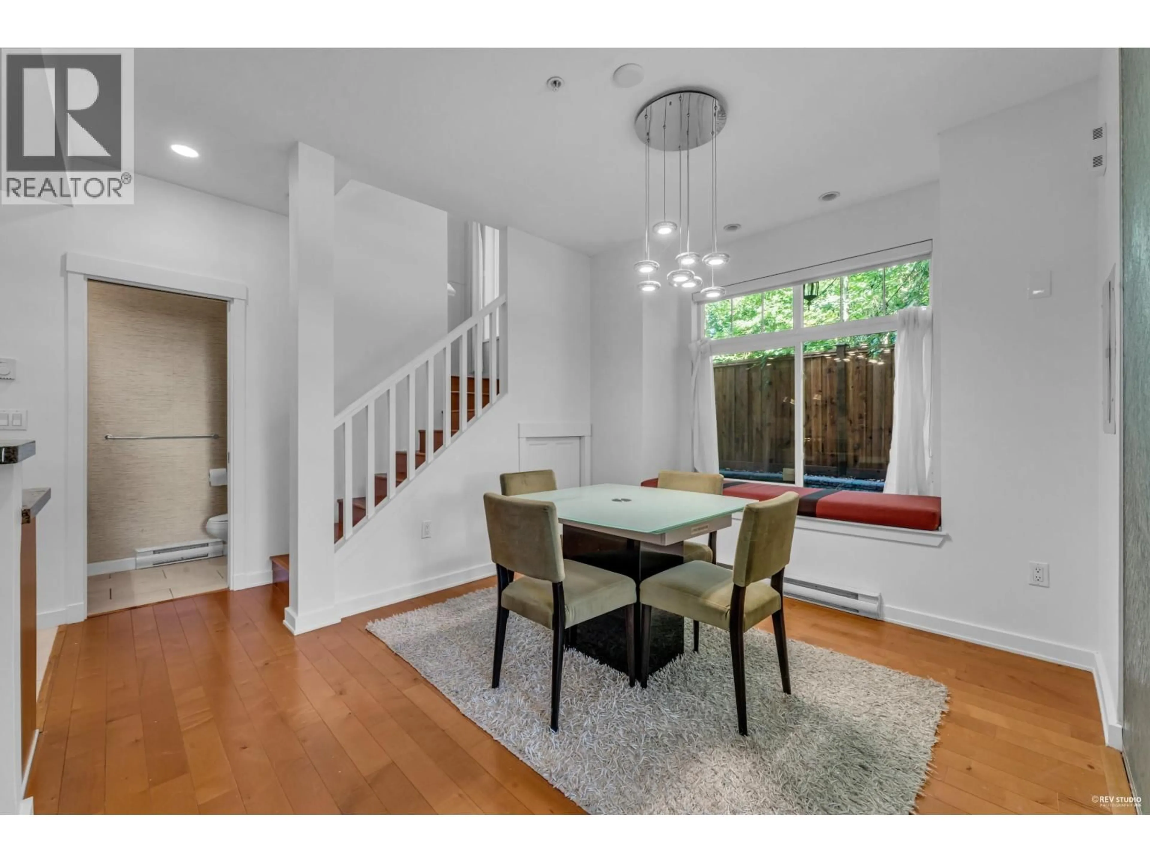 Dining room, wood/laminate floor for 7401 COLUMBIA STREET, Vancouver British Columbia V5X4X4