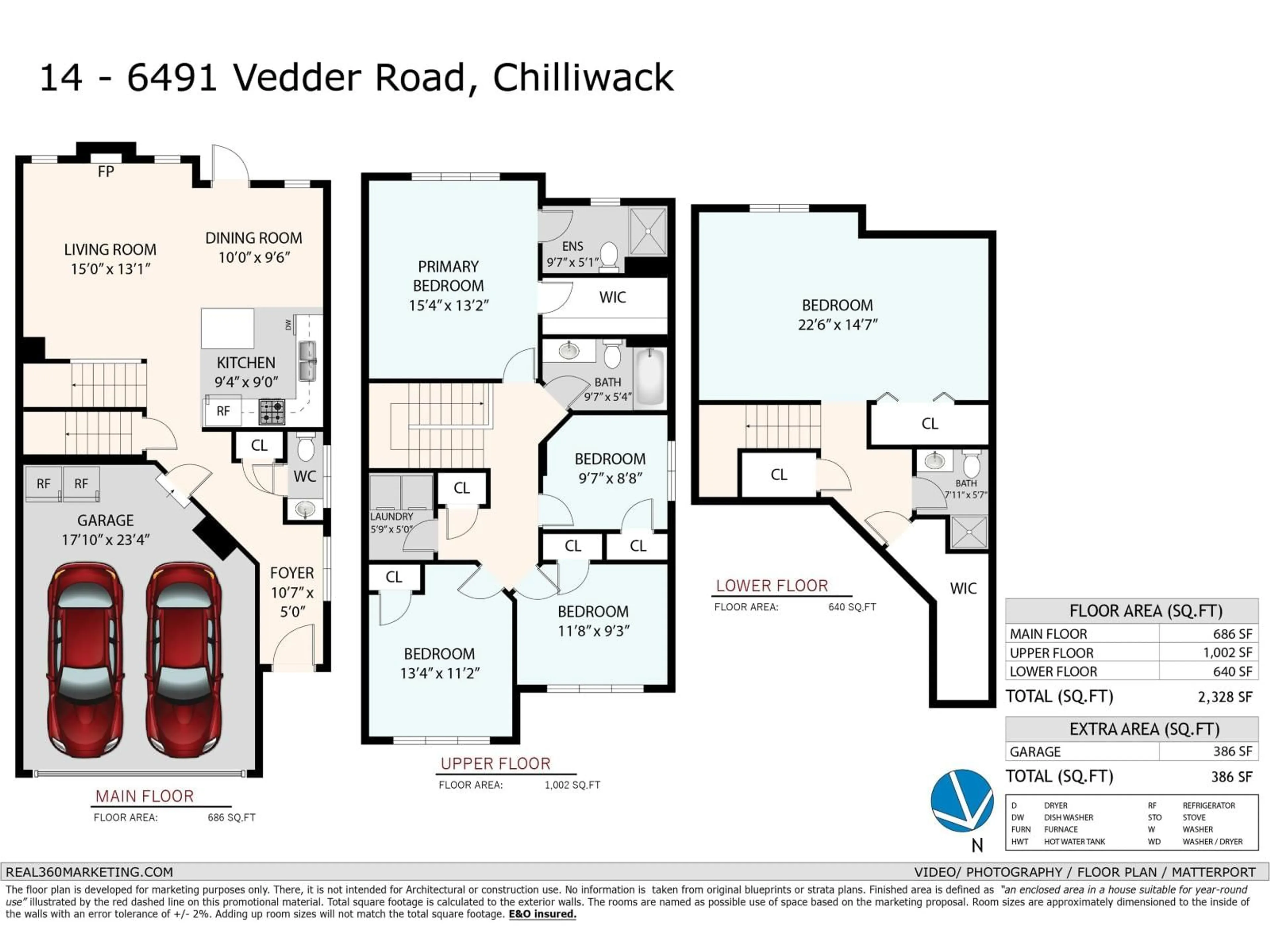 Floor plan for 14 - 6491 VEDDER ROAD, Chilliwack British Columbia V2R0Y5