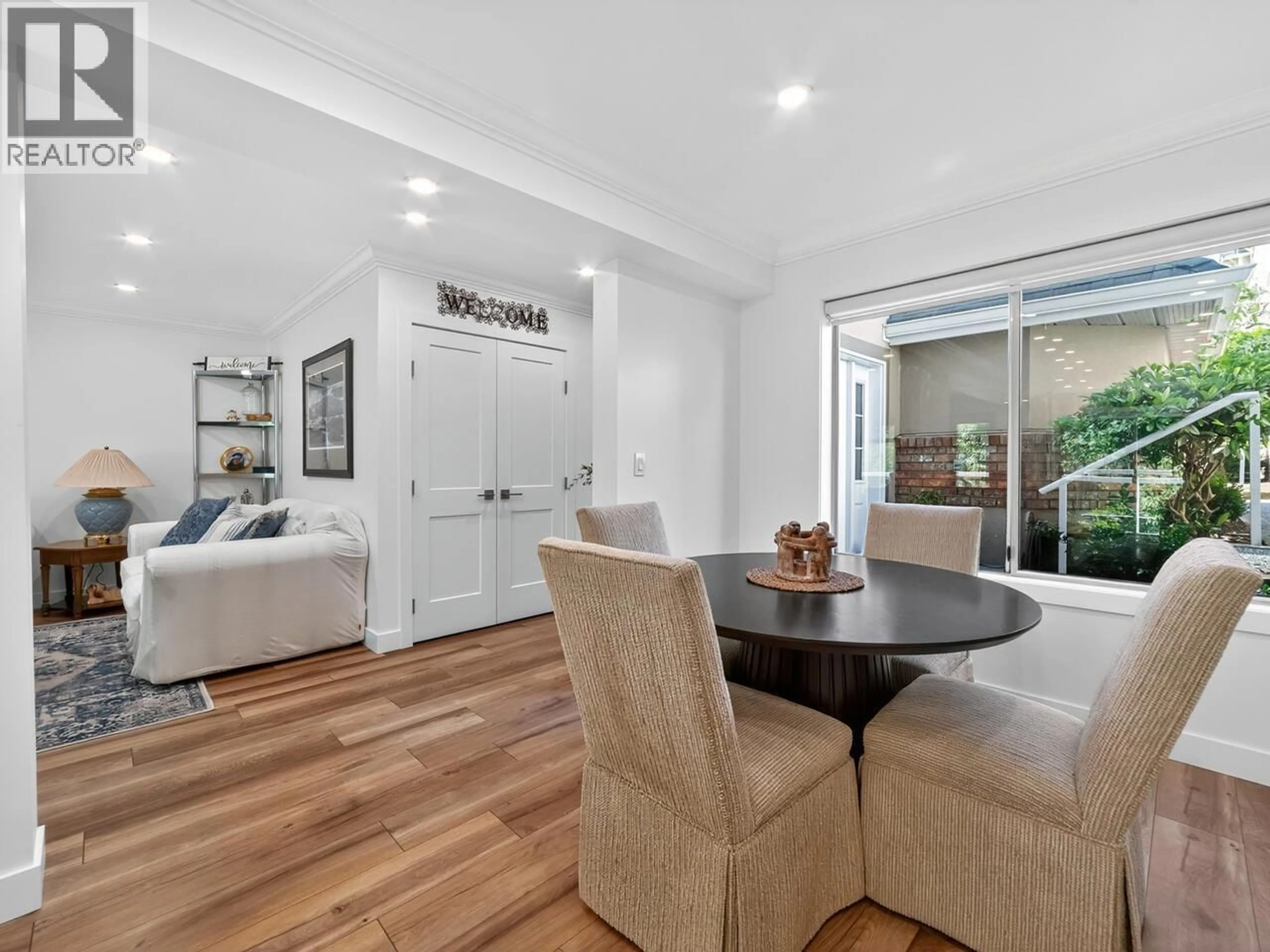 Open concept kitchen, wood/laminate floor for 29 - 72 JAMIESON COURT, New Westminster British Columbia V3L5R6