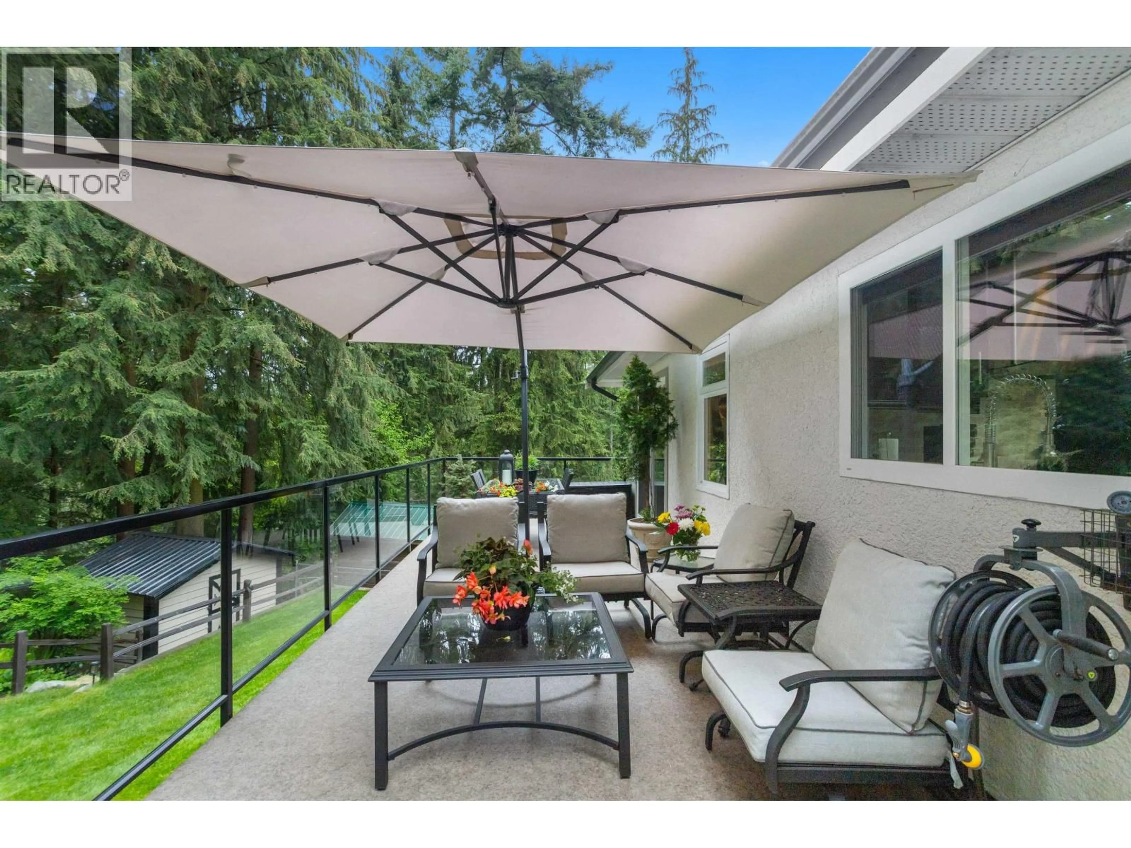Patio, water/lake/river/ocean view for 2606 HAWSER AVENUE, Coquitlam British Columbia V3C4E1