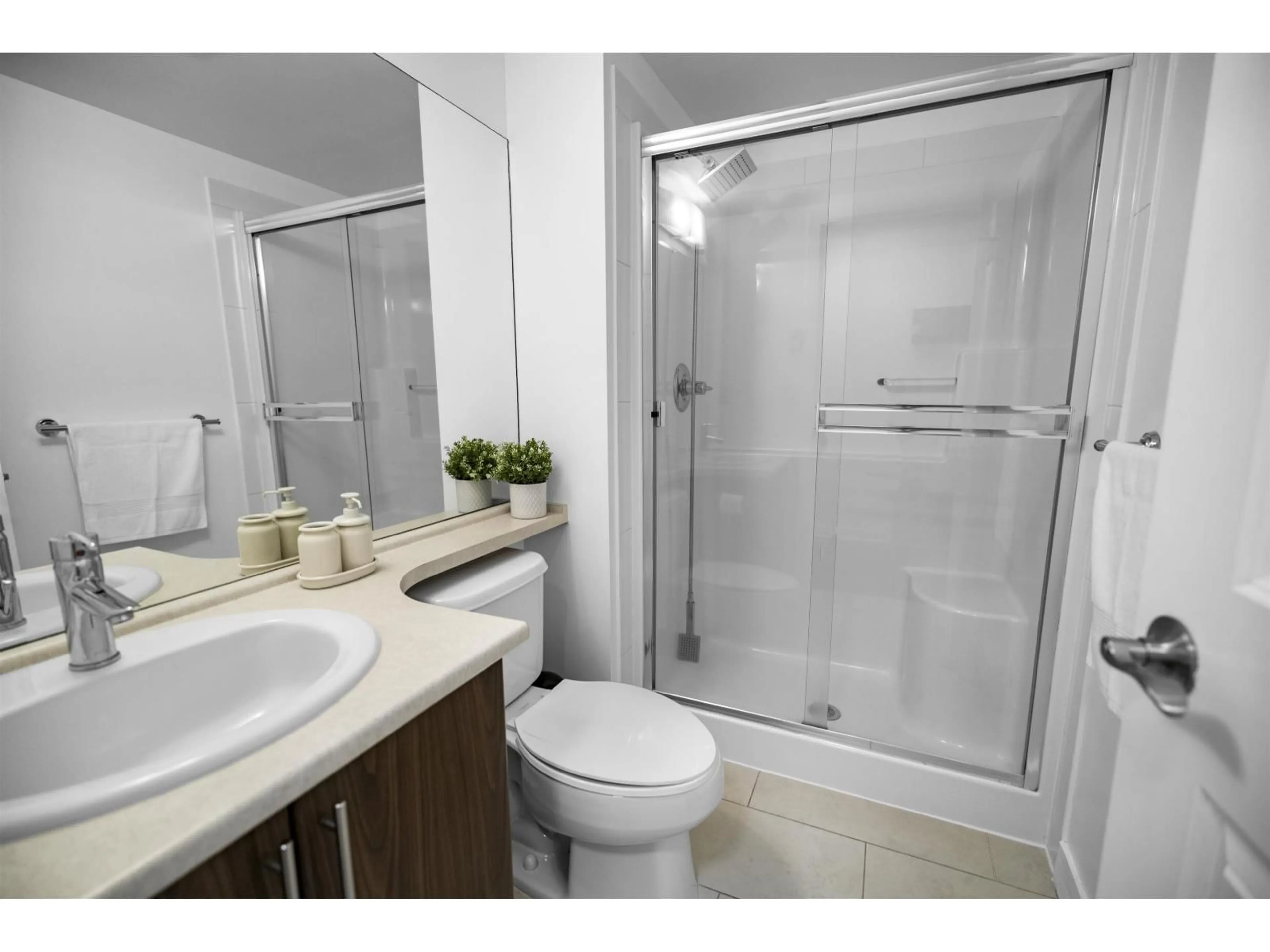 Standard bathroom, ceramic/tile floor for A203 - 8929 202, Langley British Columbia V1M0B4