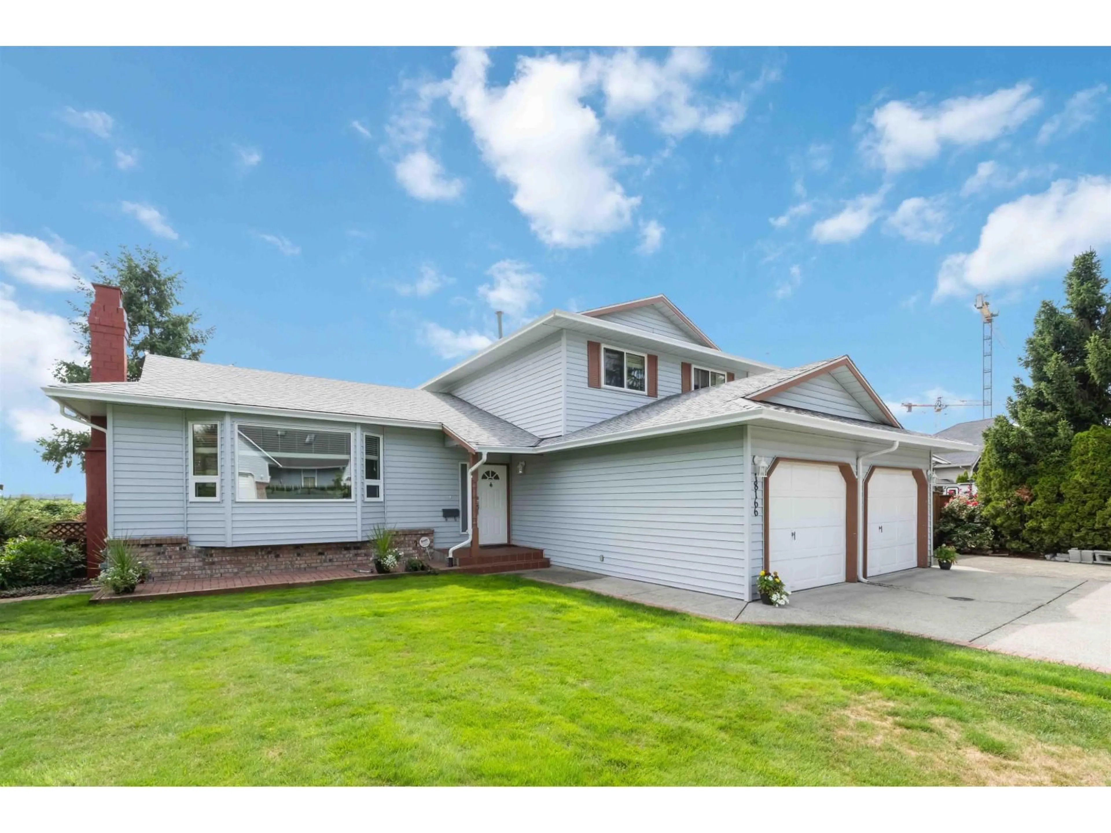 Home with vinyl exterior material, street for 18166 54, Surrey British Columbia V3S7Z1
