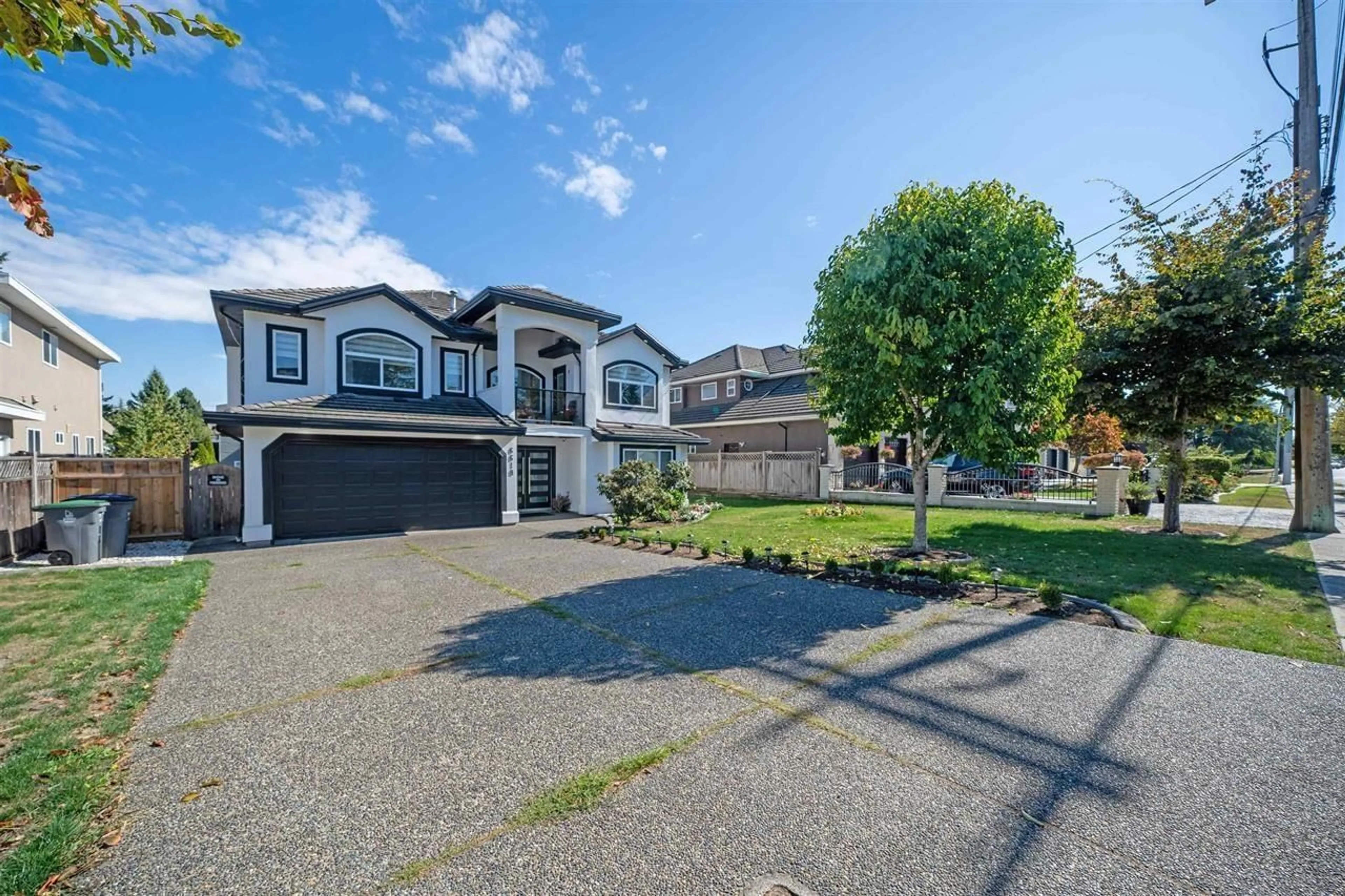 A pic from outside/outdoor area/front of a property/back of a property/a pic from drone, street for 6618 130, Surrey British Columbia V3W4J3