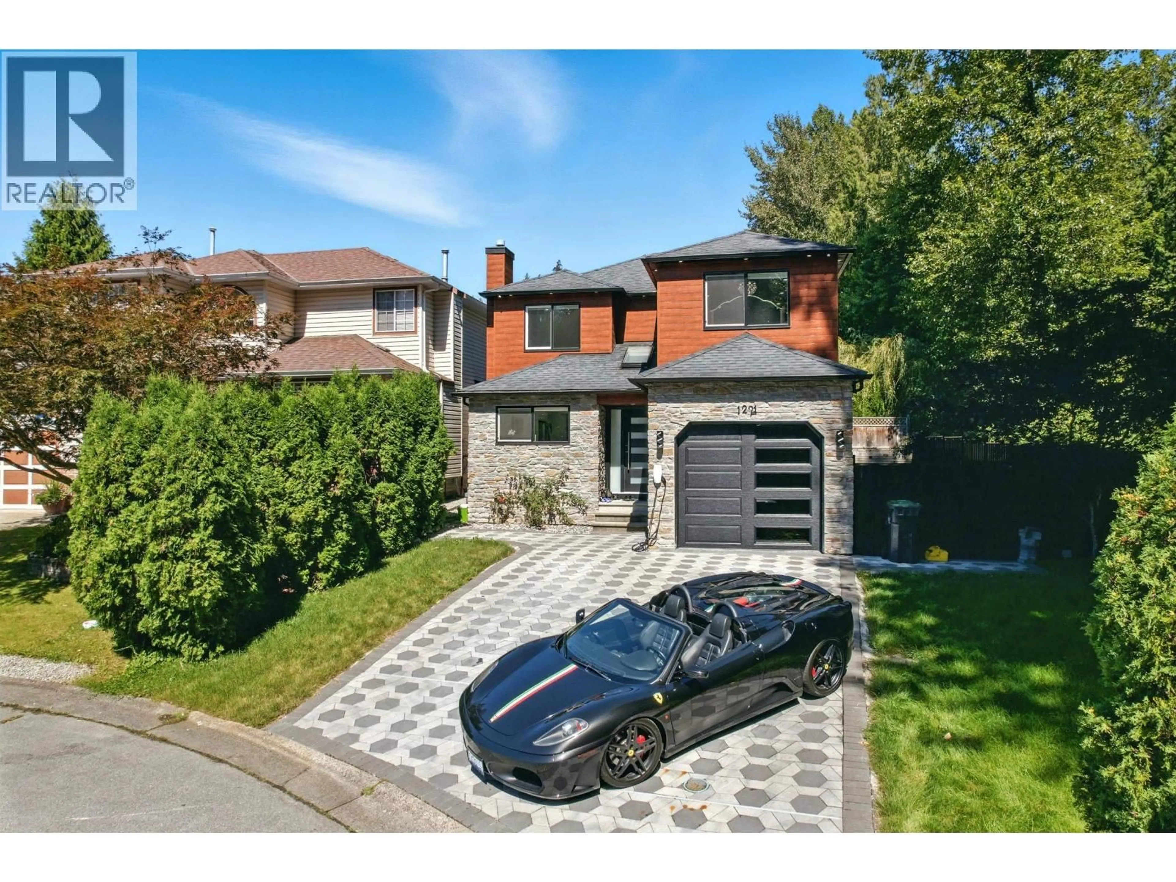 Home with brick exterior material, street for 1221 HALIFAX AVENUE, Port Coquitlam British Columbia V3B7J5