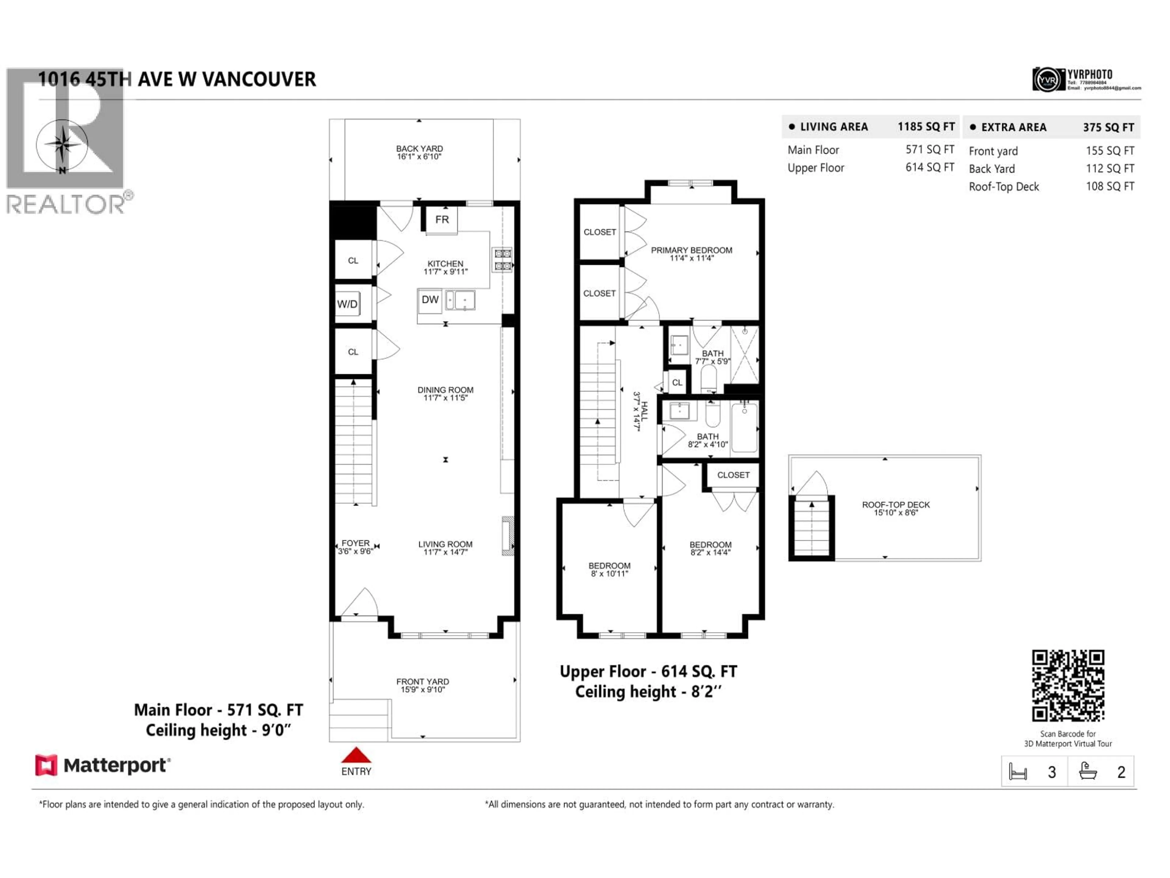Floor plan for 1016 W 45TH AVENUE, Vancouver British Columbia V6M2G6