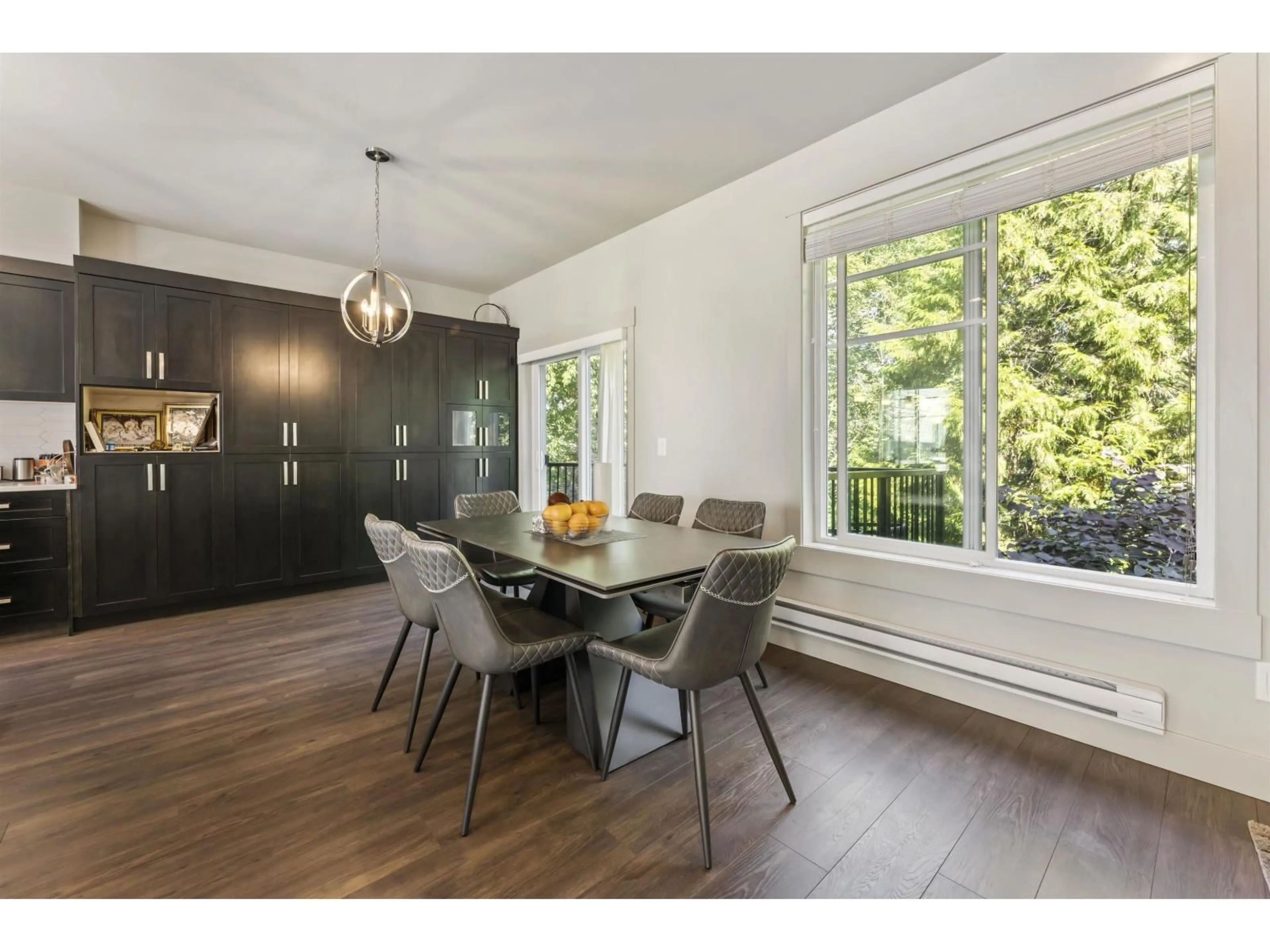 Dining room, wood/laminate floor for 16 - 14499 64, Surrey British Columbia V3S1X5