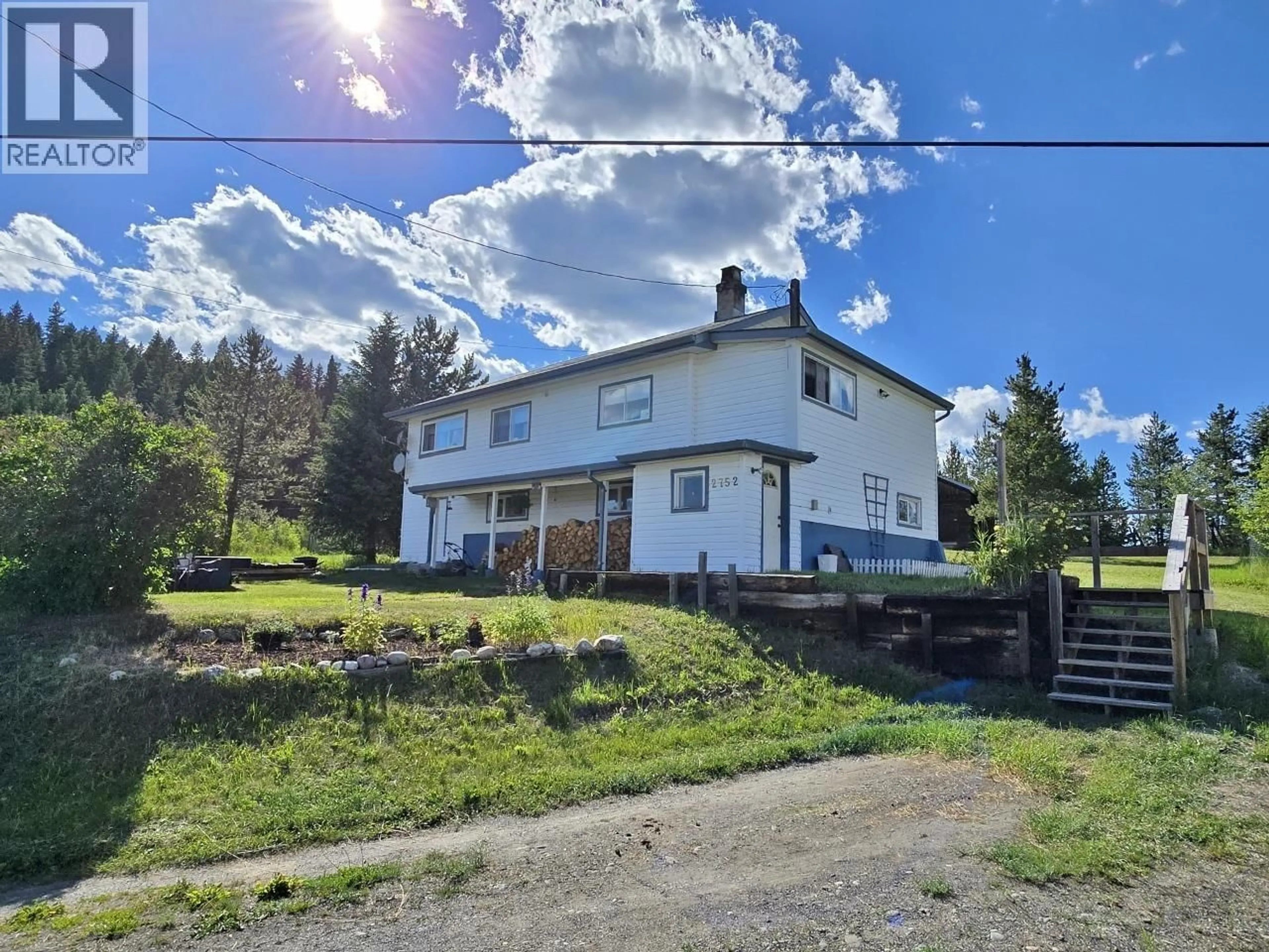 A pic from outside/outdoor area/front of a property/back of a property/a pic from drone, unknown for 2752 ENTERPRISE ROAD, Williams Lake British Columbia V0K1T1