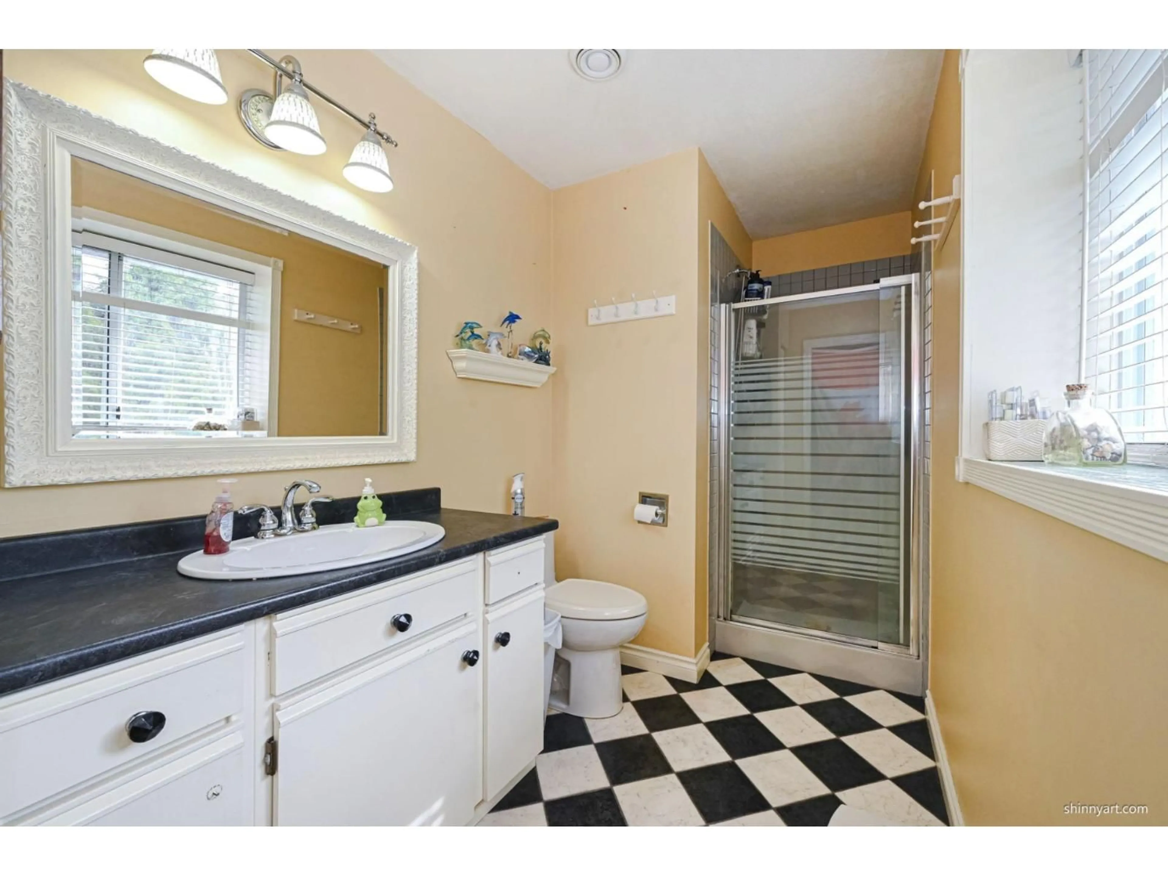 Standard bathroom, ceramic/tile floor for 3373 198A, Langley British Columbia V3A7Y9