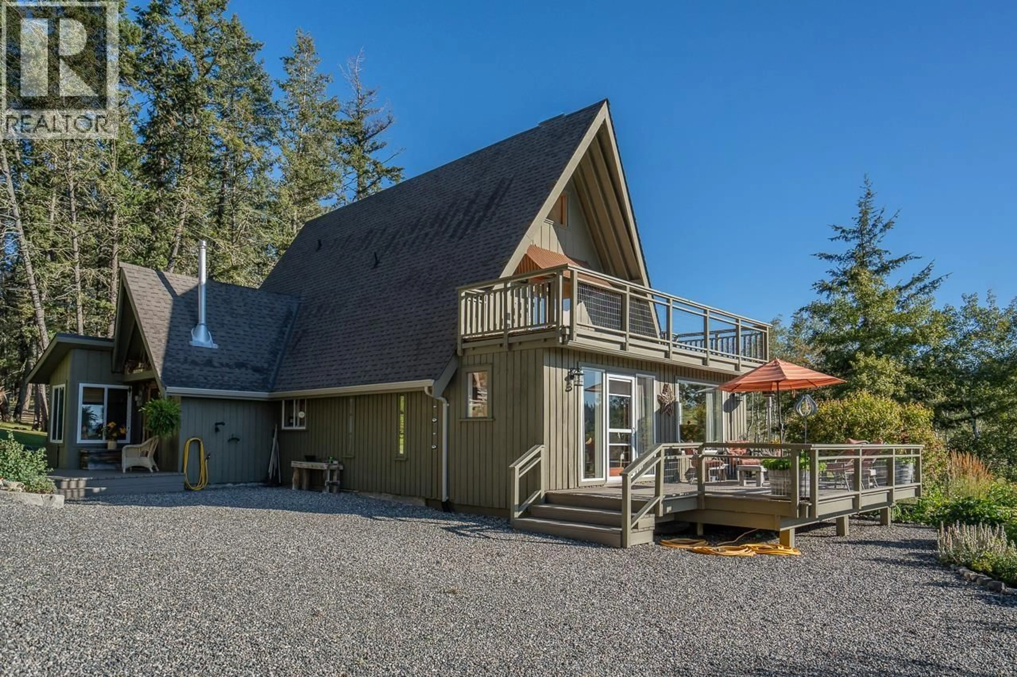 Patio, mountain view for 5058 BLOCK DRIVE, 108 Mile Ranch British Columbia V0K2Z0