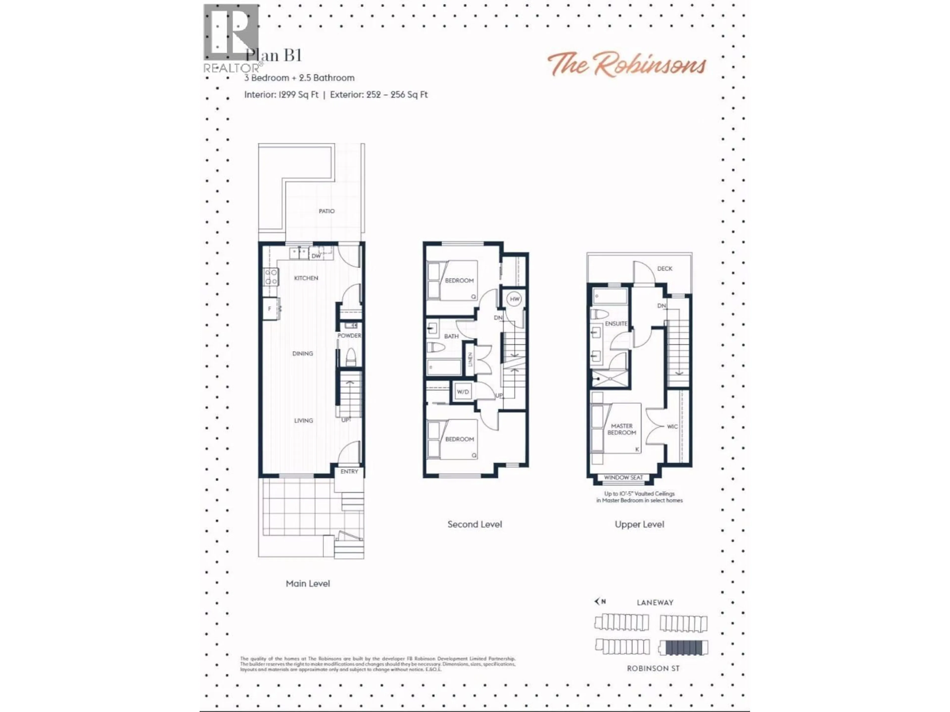 Floor plan for 103 - 707 ROBINSON STREET, Coquitlam British Columbia V3J0M9