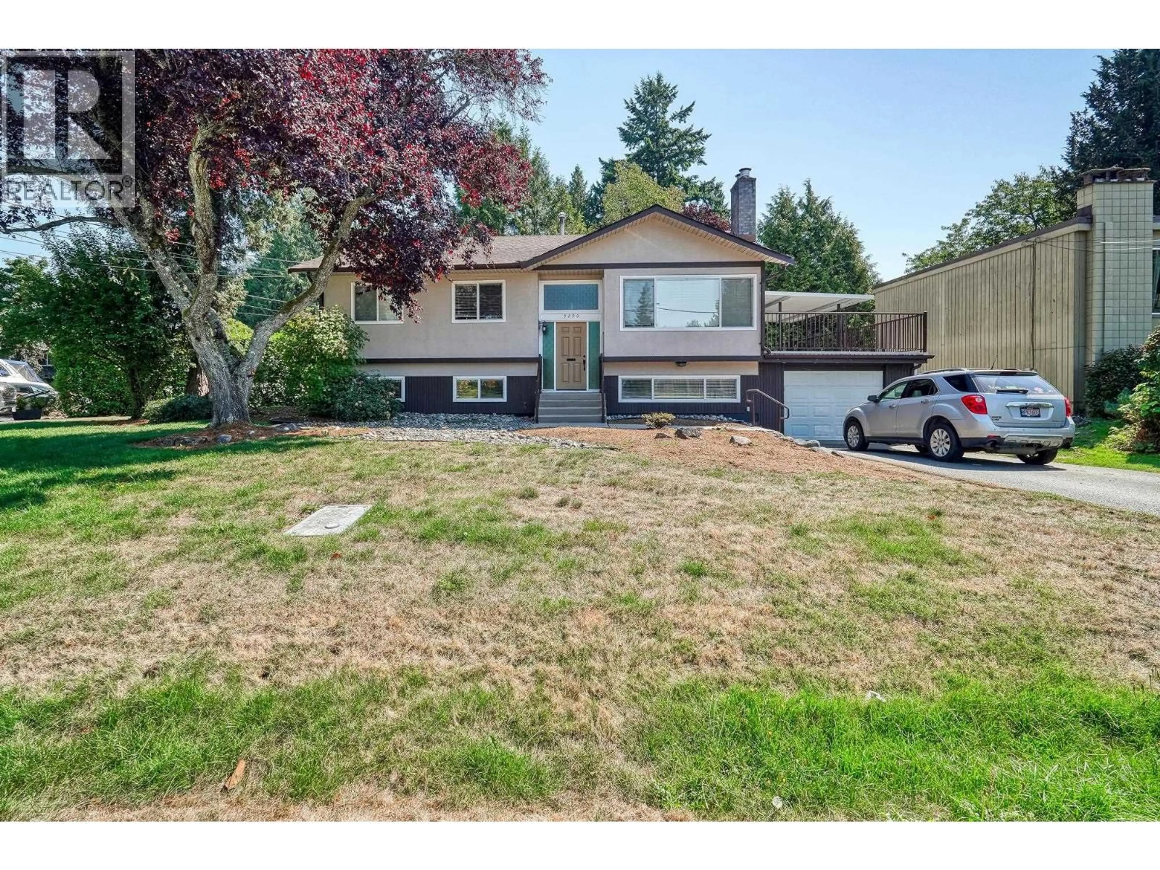 A pic from outside/outdoor area/front of a property/back of a property/a pic from drone, street for 5290 UPLAND DRIVE, Delta British Columbia V4M2G4