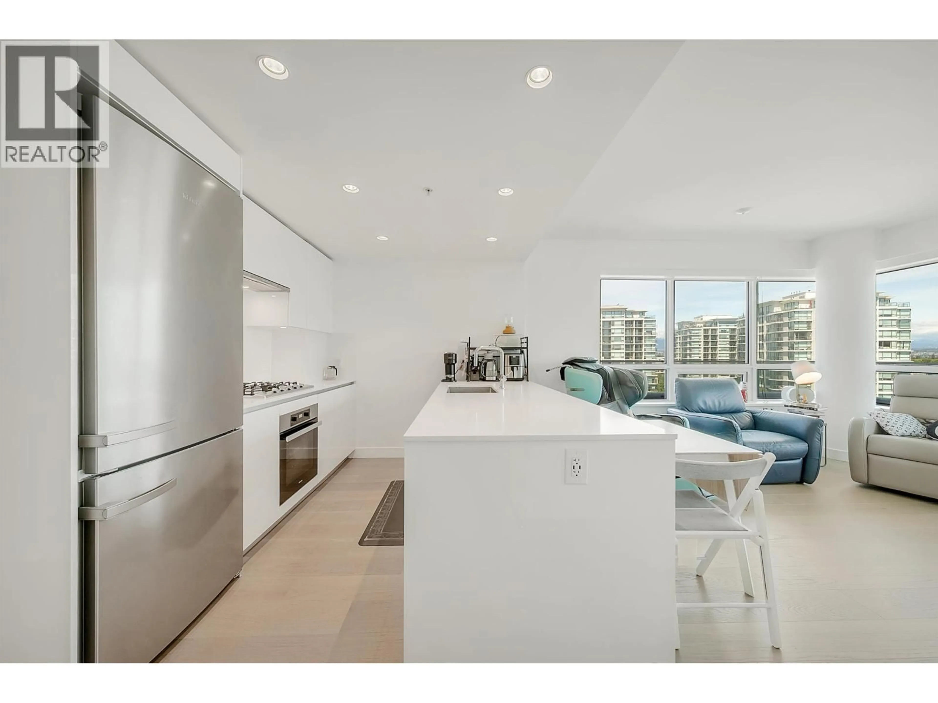 Open concept kitchen, unknown for 1007 - 5766 GILBERT ROAD, Richmond British Columbia V6X1B7