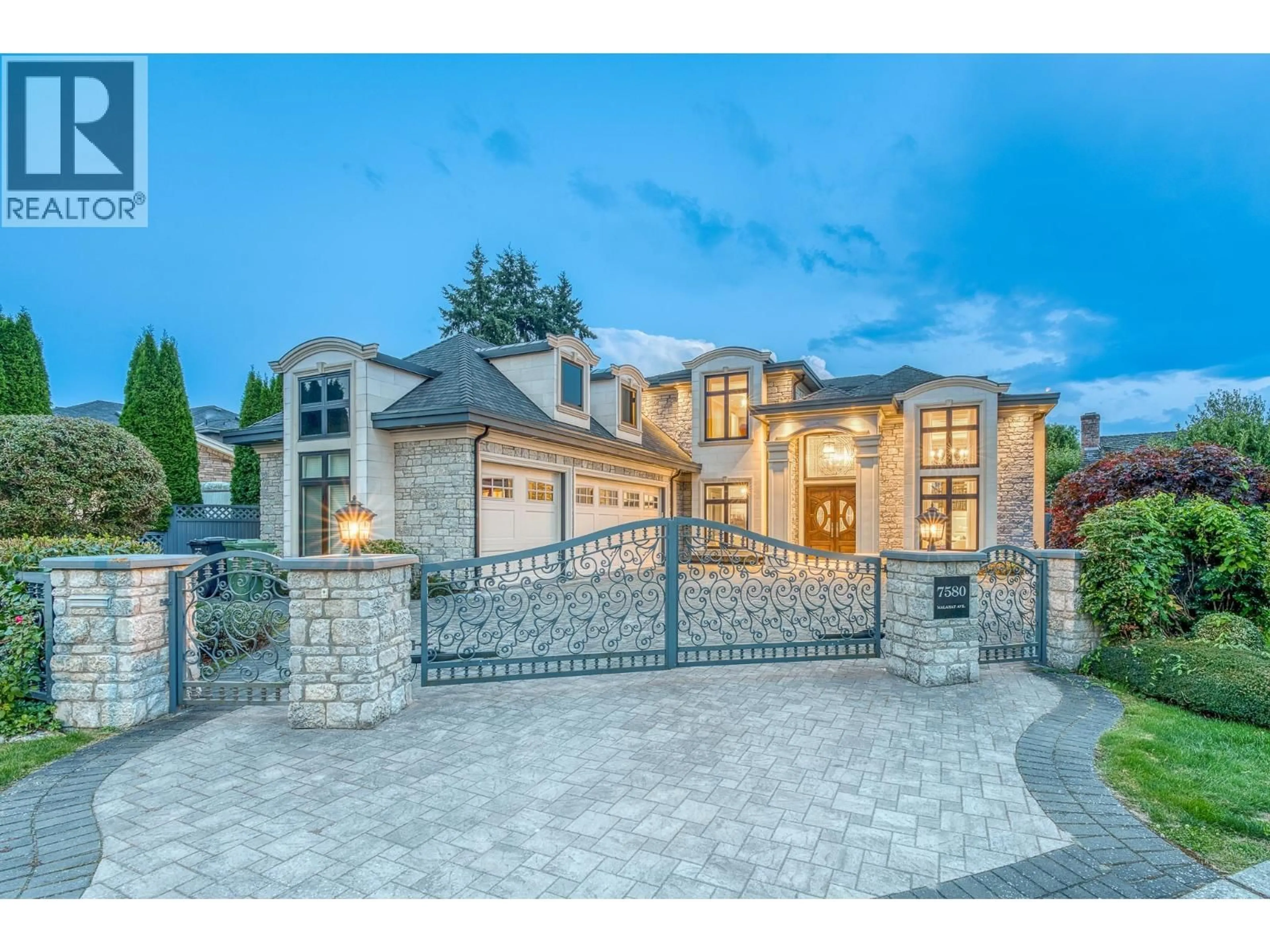 Home with brick exterior material, street for 7580 MALAHAT AVENUE, Richmond British Columbia V7A4G9