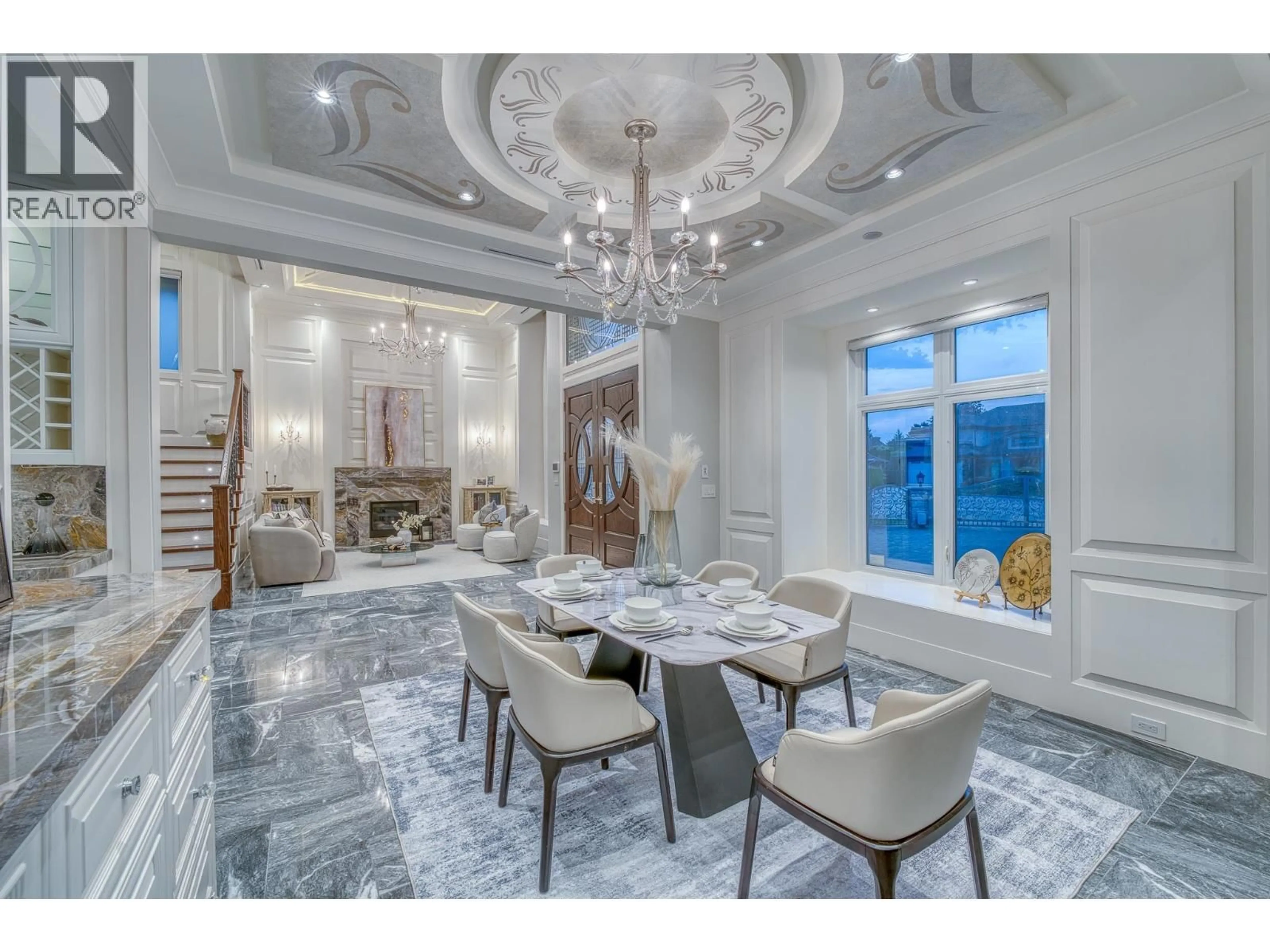 Dining room, ceramic/tile floor for 7580 MALAHAT AVENUE, Richmond British Columbia V7A4G9