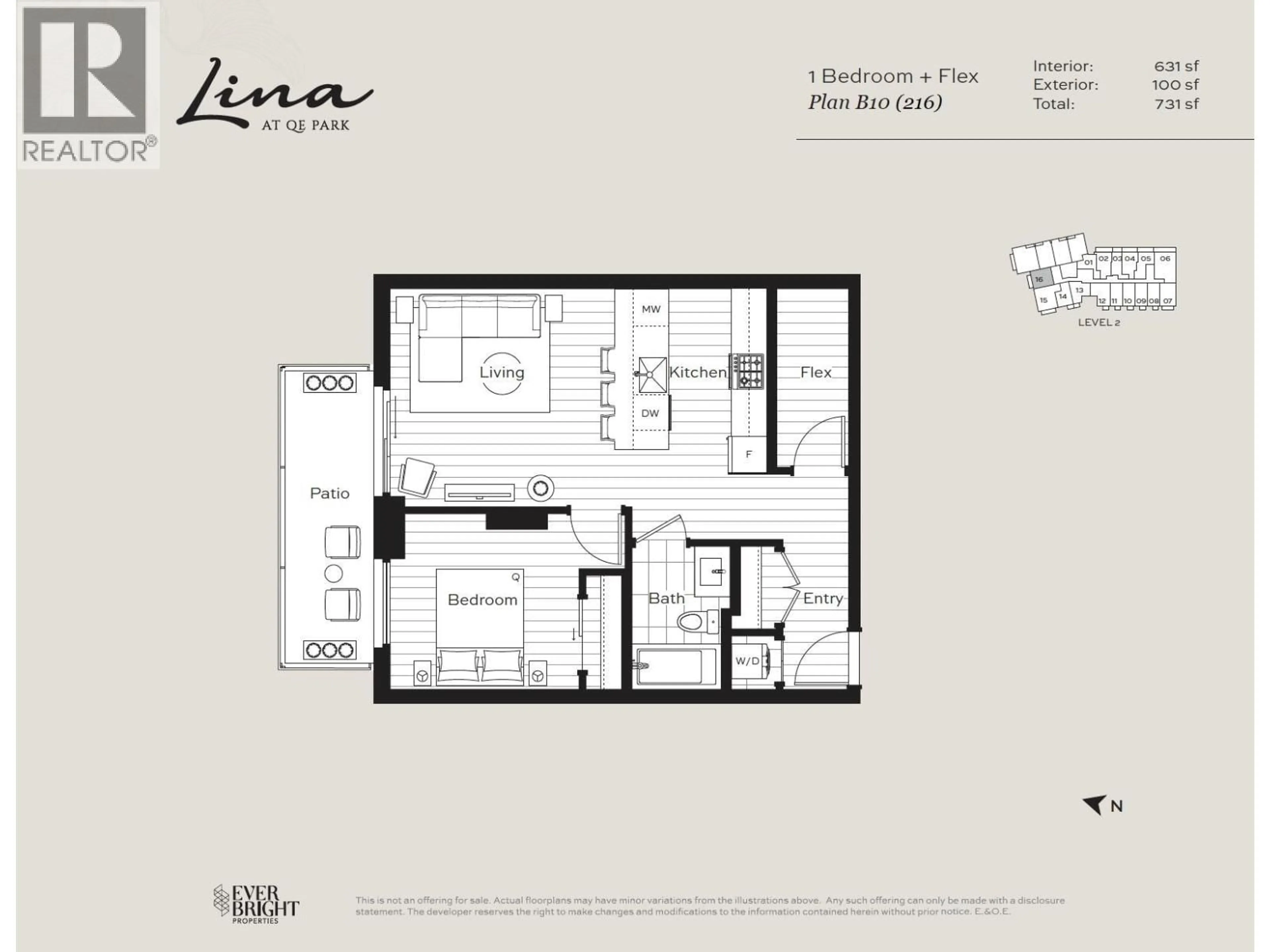 Floor plan for 216 - 5212 CAMBIE STREET, Vancouver British Columbia V5Z2Z7
