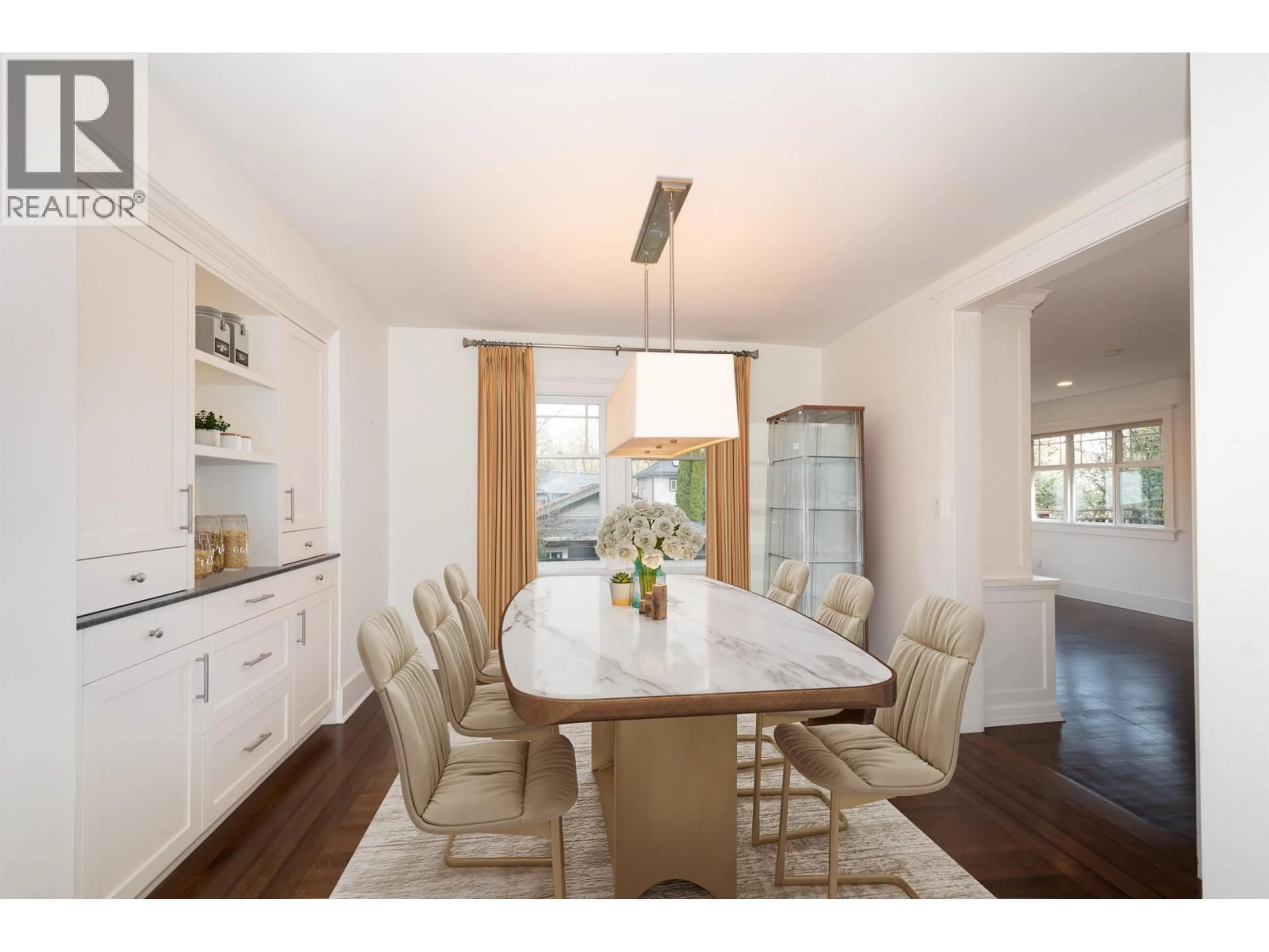 Dining room, wood/laminate floor for 3533 20TH AVENUE, Vancouver British Columbia V6S1E6