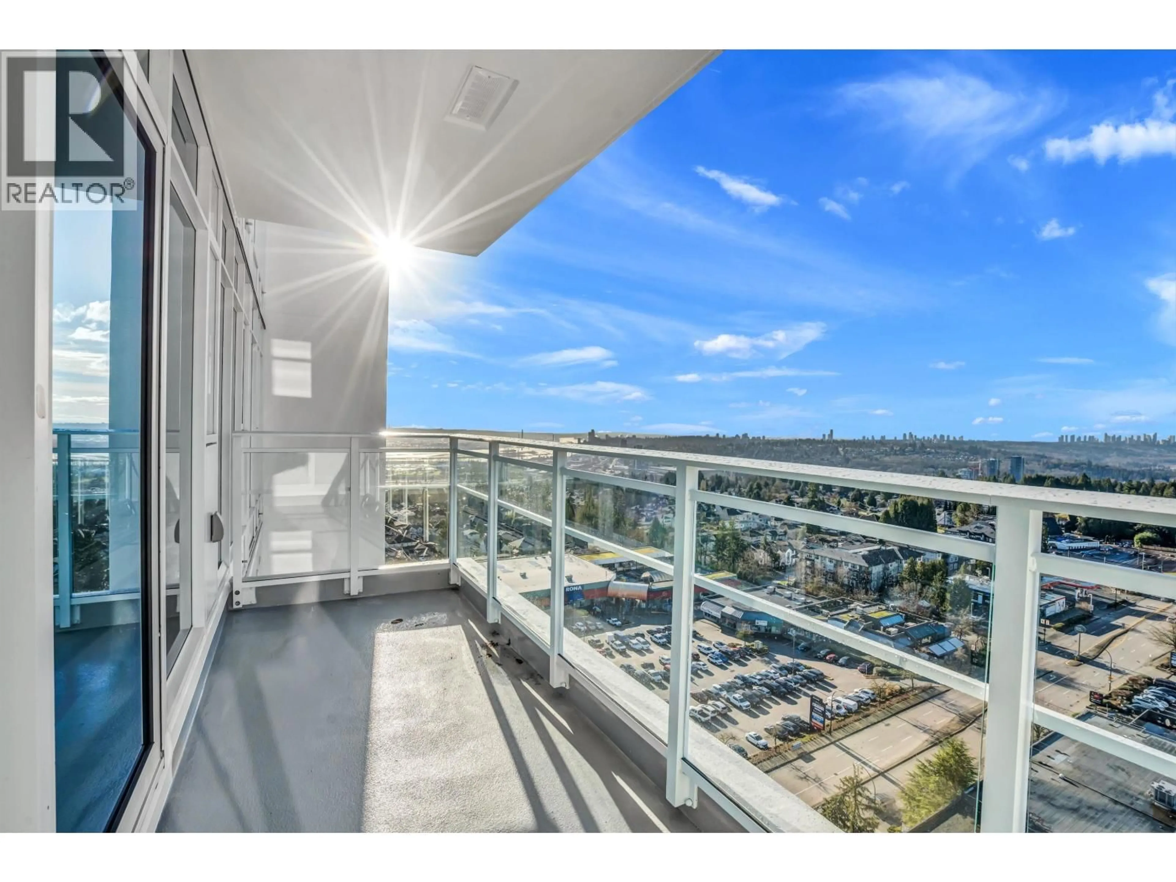 Balcony in the apartment, unknown for 1605 - 505 NELSON STREET, Coquitlam British Columbia V3J0R5