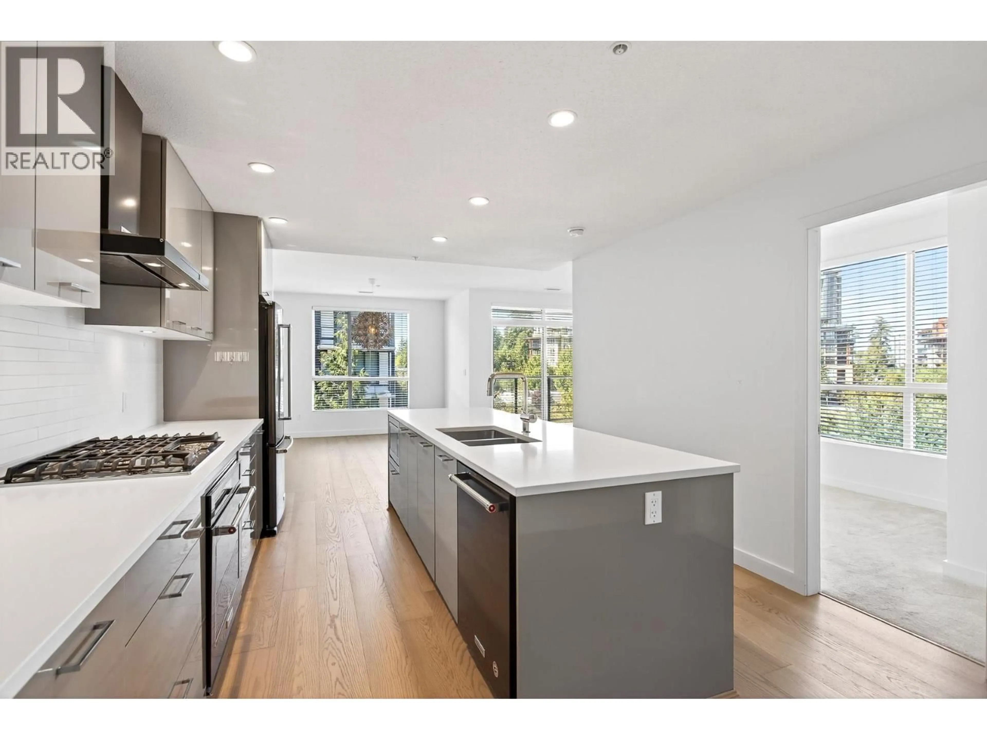 Open concept kitchen, unknown for 402 - 3581 ROSS DRIVE, Vancouver British Columbia V6S0K5