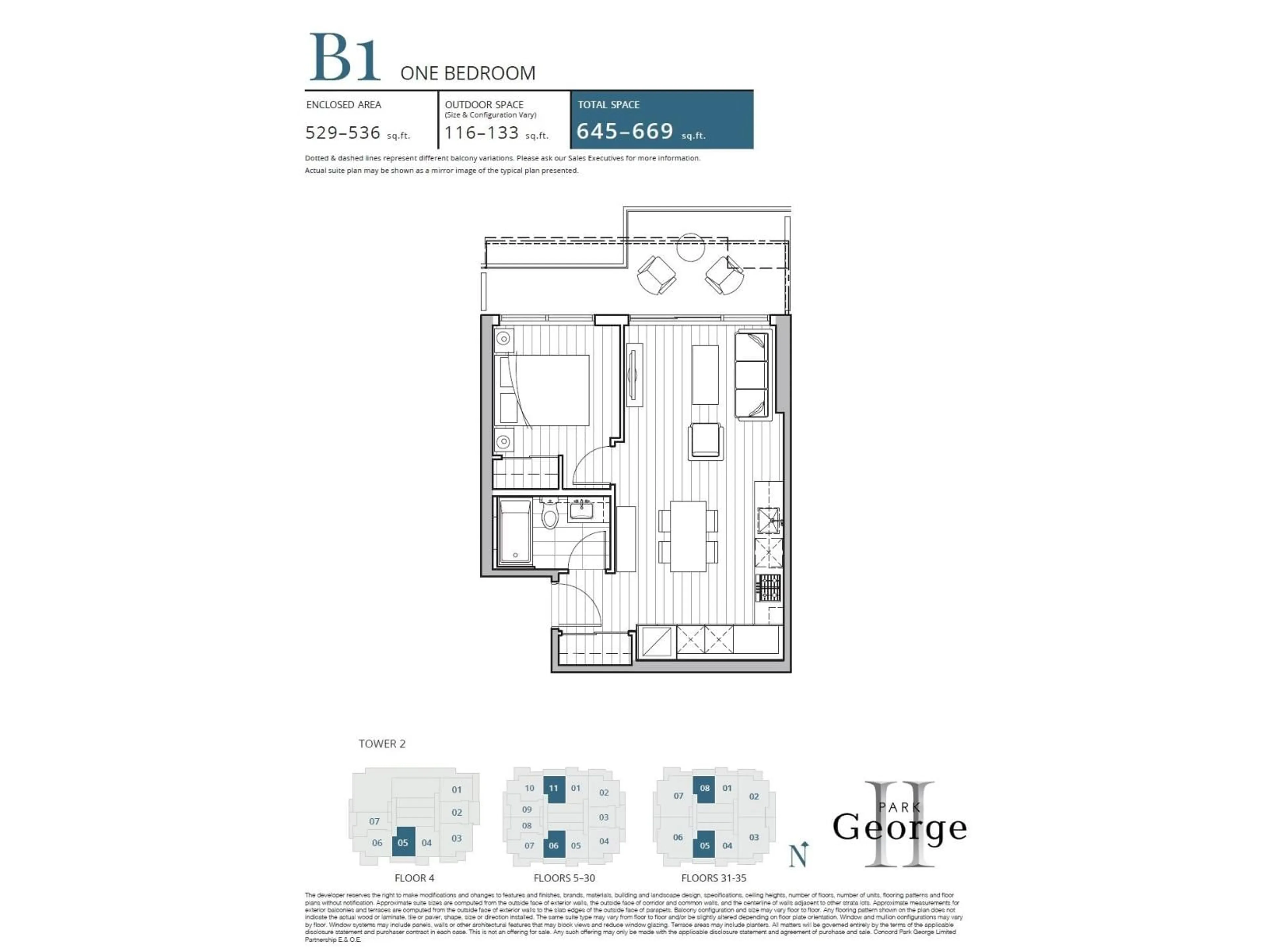 Floor plan for 611 - 13778 100, Surrey British Columbia V3T0V3