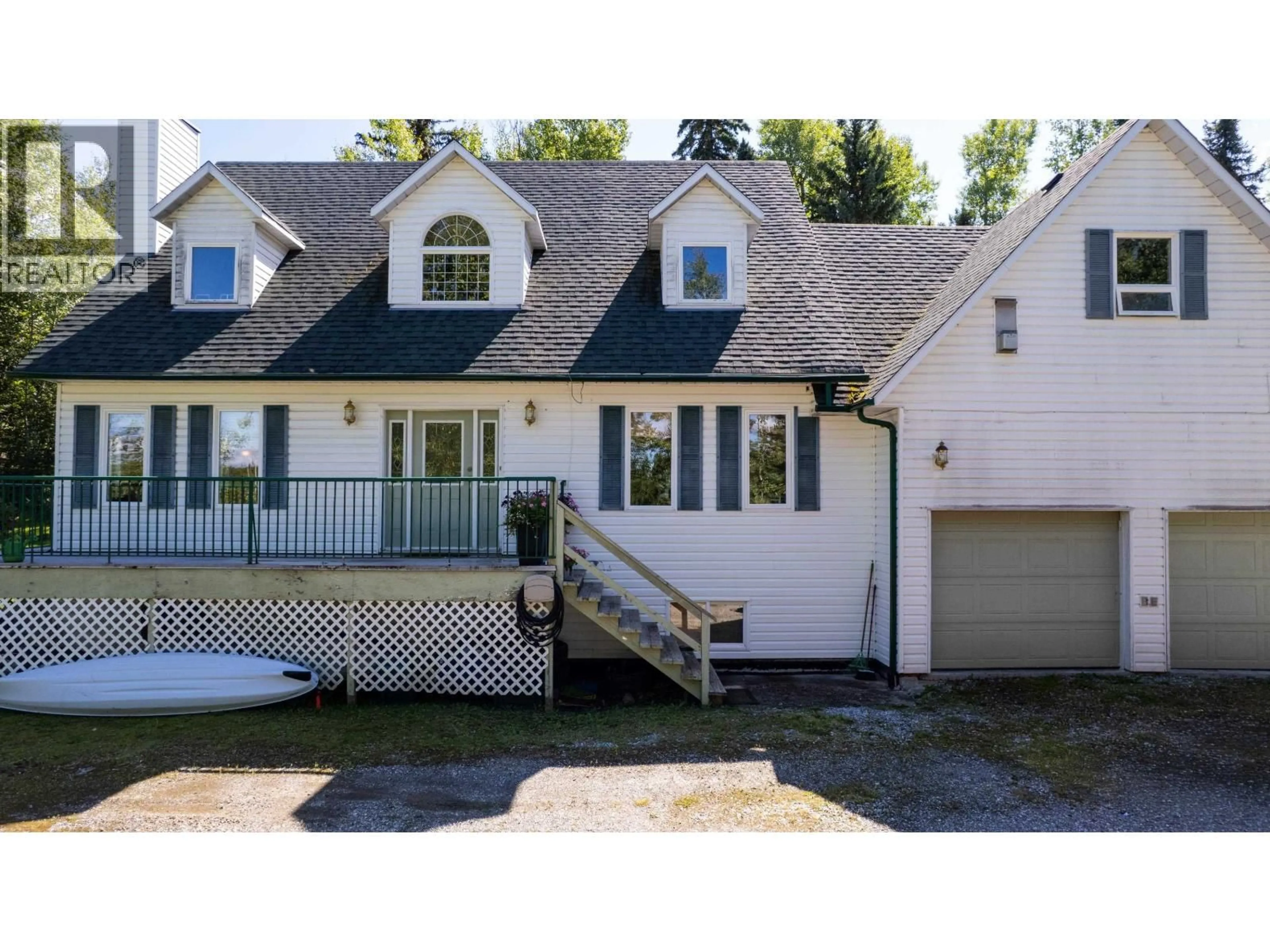 Home with vinyl exterior material, street for 9200 SAMSON ROAD, Prince George British Columbia V2N5B1
