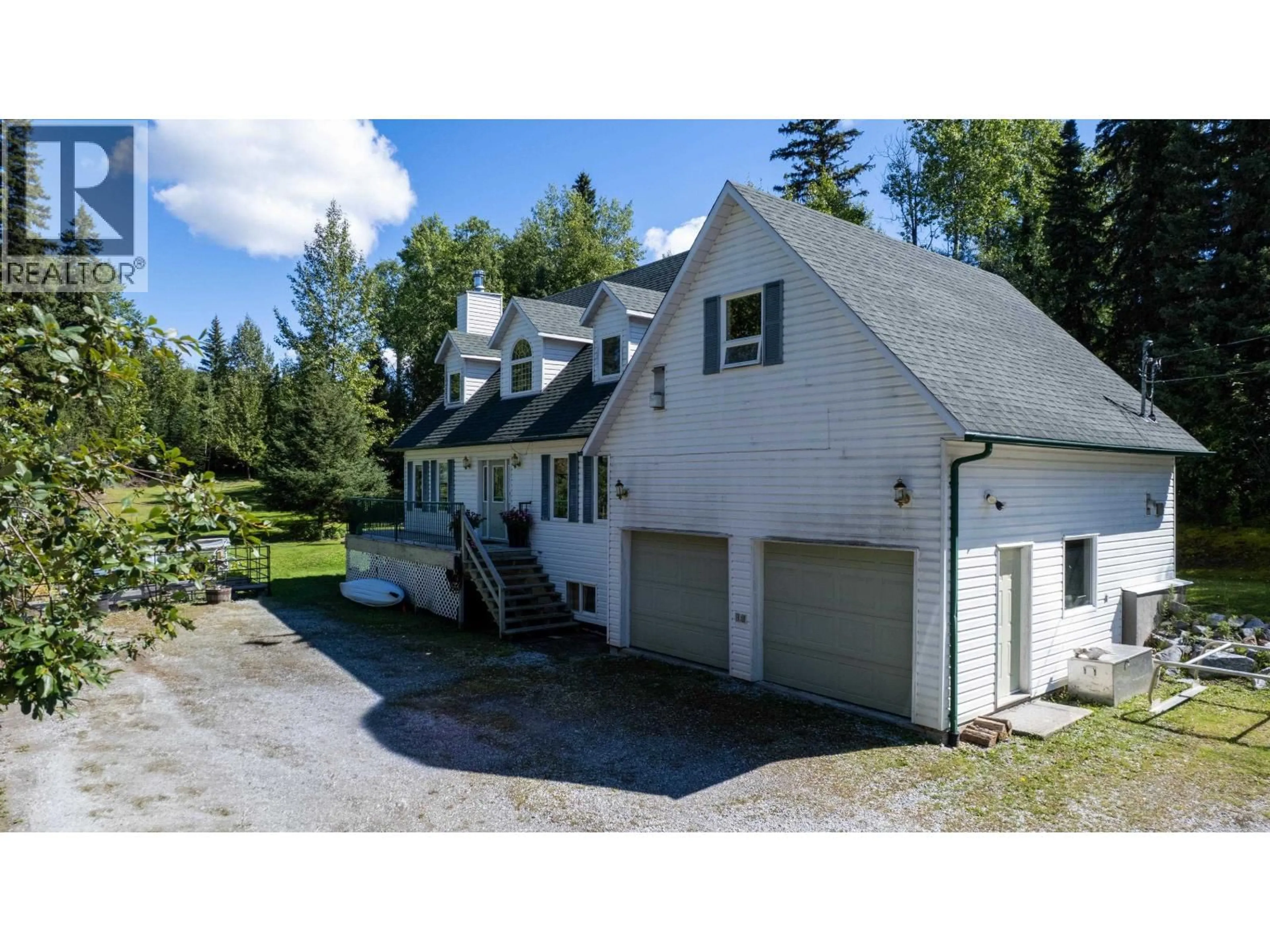 A pic from outside/outdoor area/front of a property/back of a property/a pic from drone, street for 9200 SAMSON ROAD, Prince George British Columbia V2N5B1