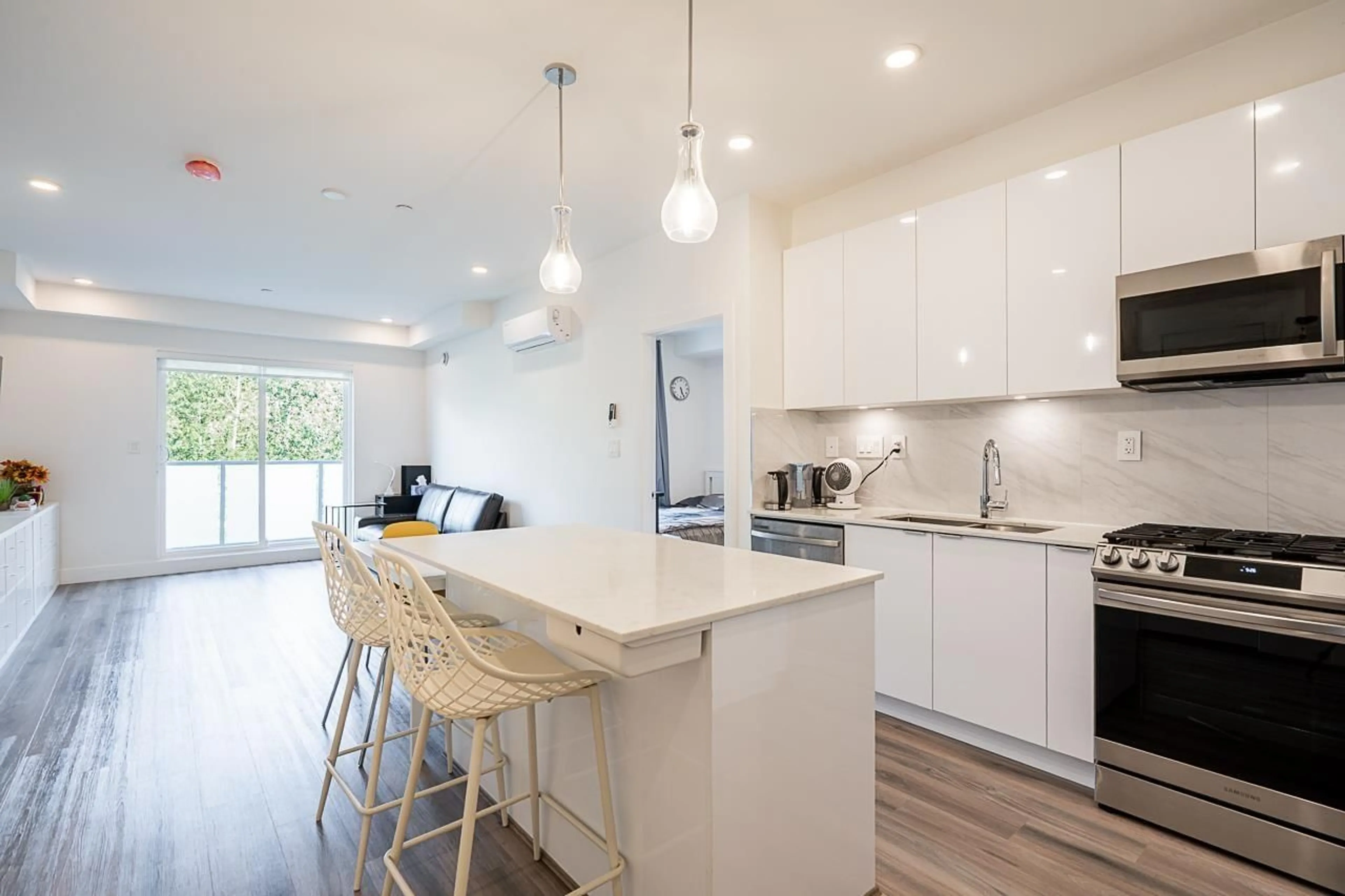 Open concept kitchen, unknown for A505 - 8447 202, Langley British Columbia V2Y4K1