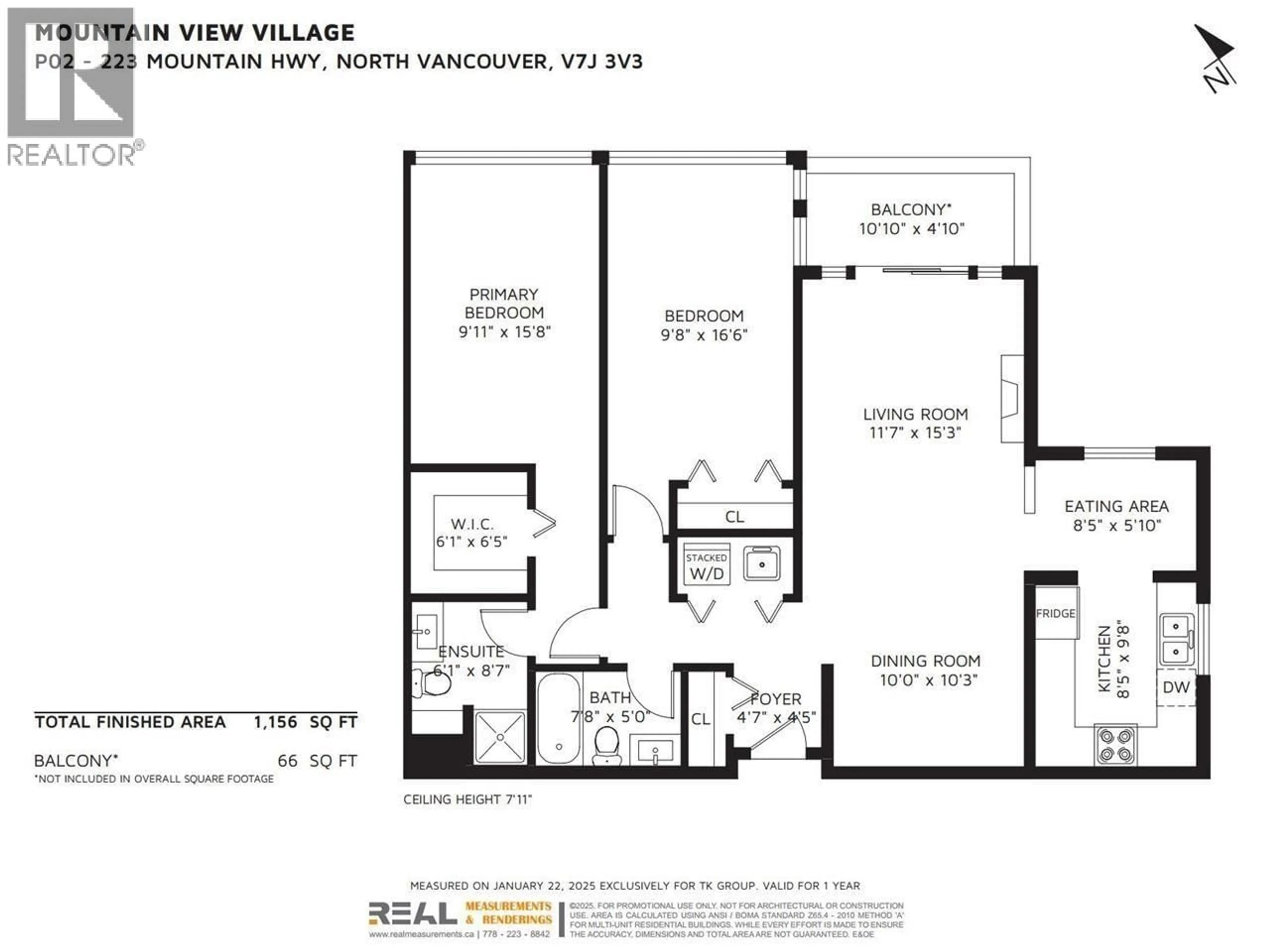 Floor plan for P02 - 223 MOUNTAIN HIGHWAY, North Vancouver British Columbia V7J3V3