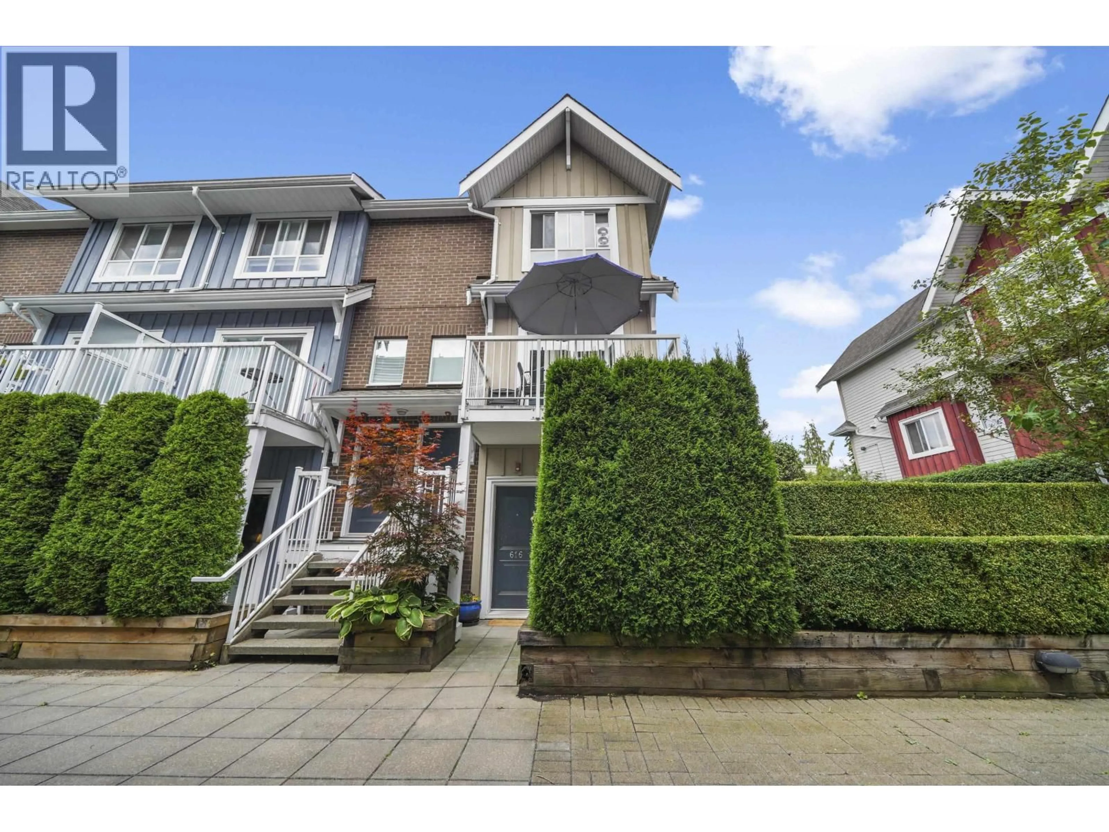 Patio, street for 616 - 1661 FRASER AVENUE, Port Coquitlam British Columbia V3B0B6