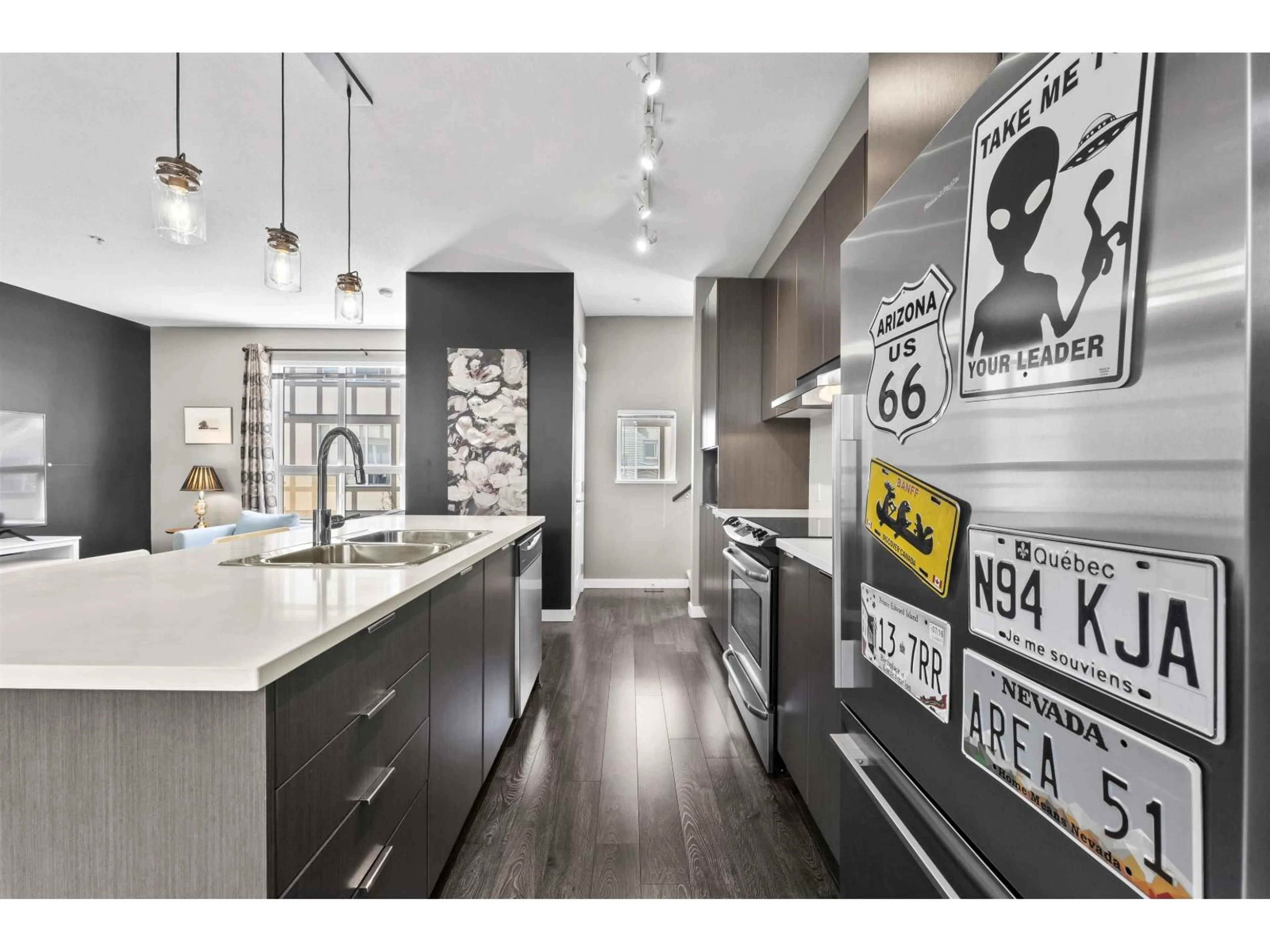 Open concept kitchen, unknown for 13 - 7848 209, Langley British Columbia V2Y0M4