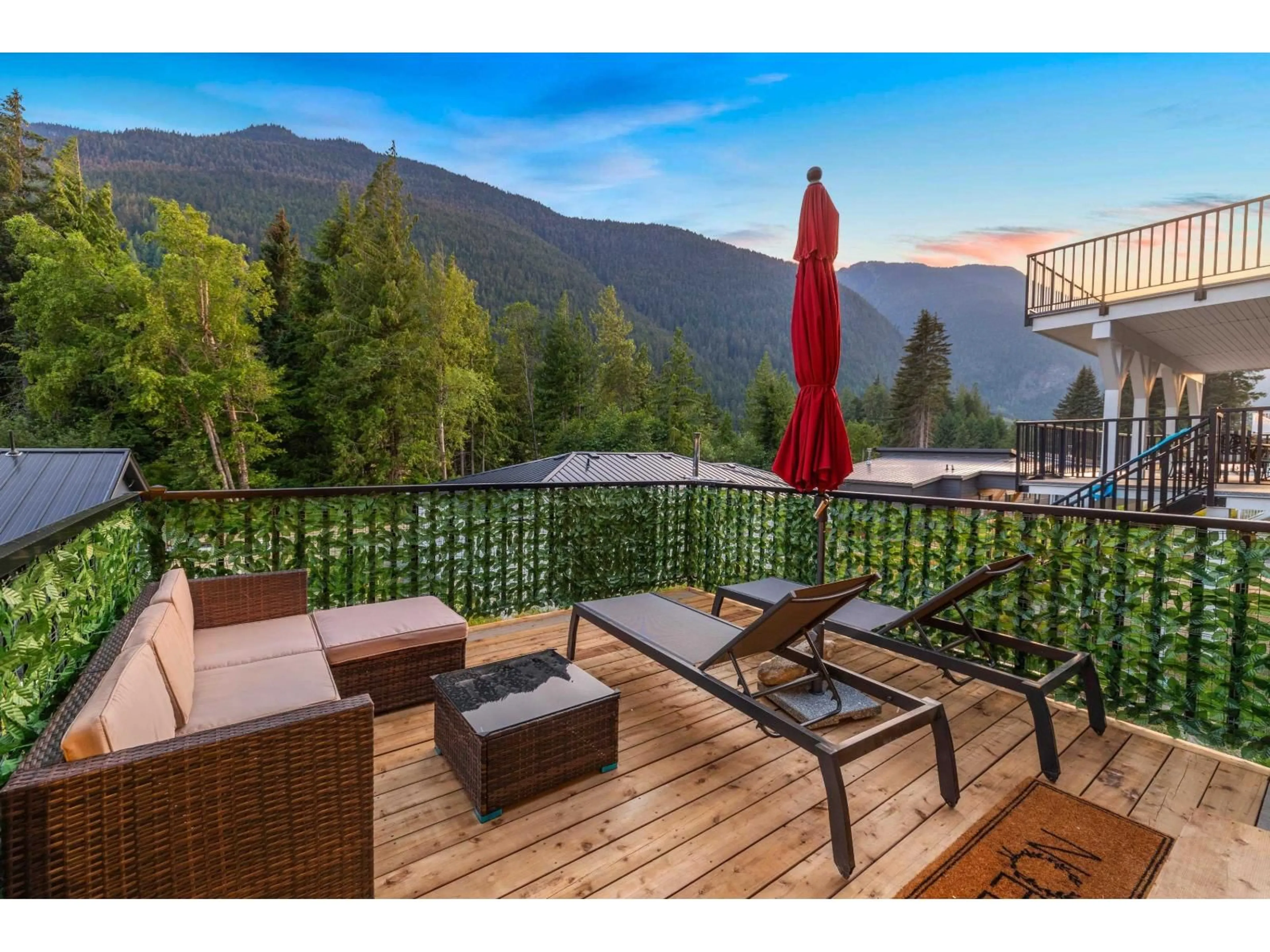 Patio, mountain view for HG171 - 71399 GROVE BOULEVARD, Hope British Columbia V0X1L5