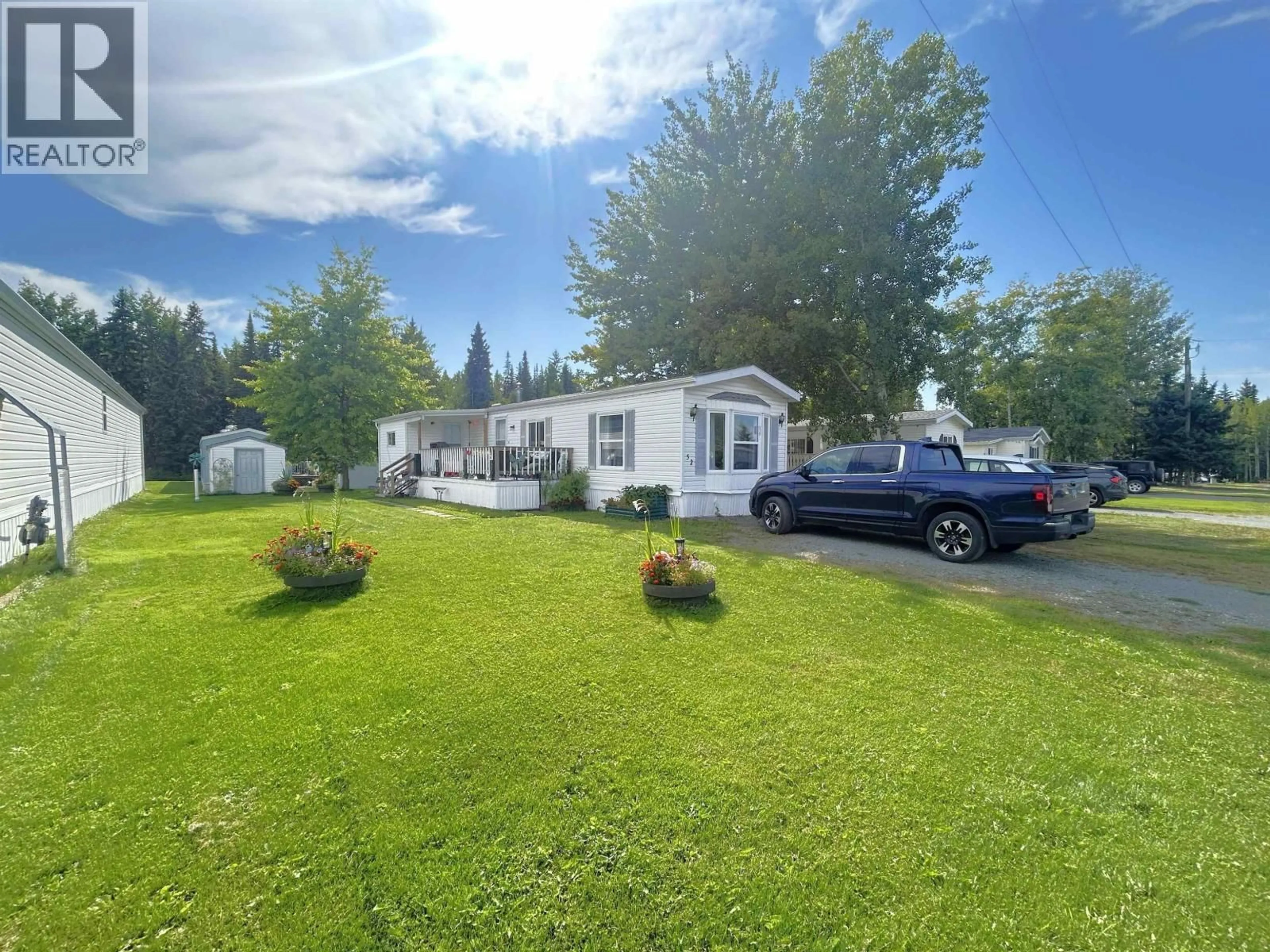 A pic from outside/outdoor area/front of a property/back of a property/a pic from drone, unknown for C52 - 7817 97 HIGHWAY, Prince George British Columbia V2N6P6
