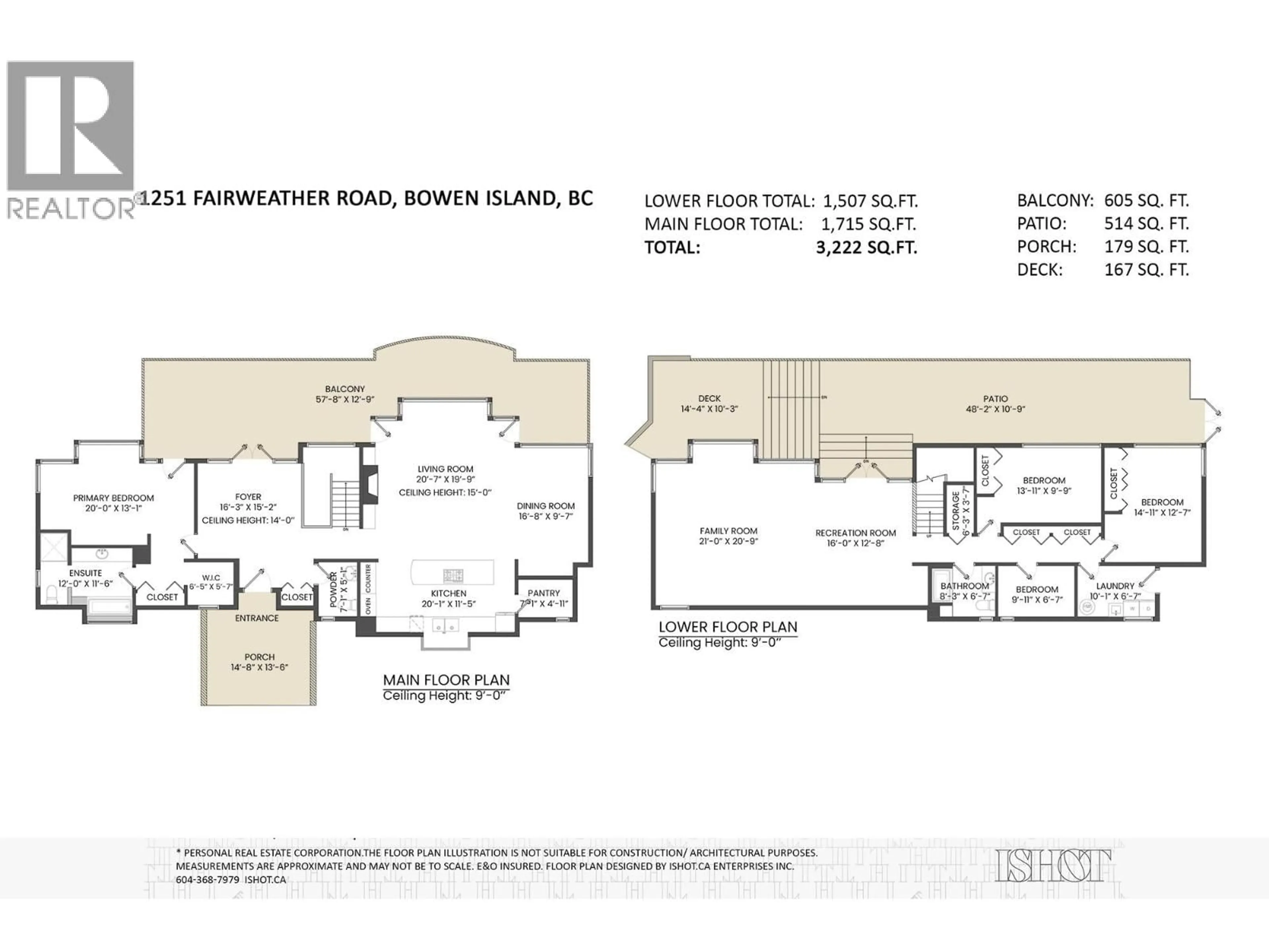 Floor plan for 1251 FAIRWEATHER ROAD, Bowen Island British Columbia V0N1G2