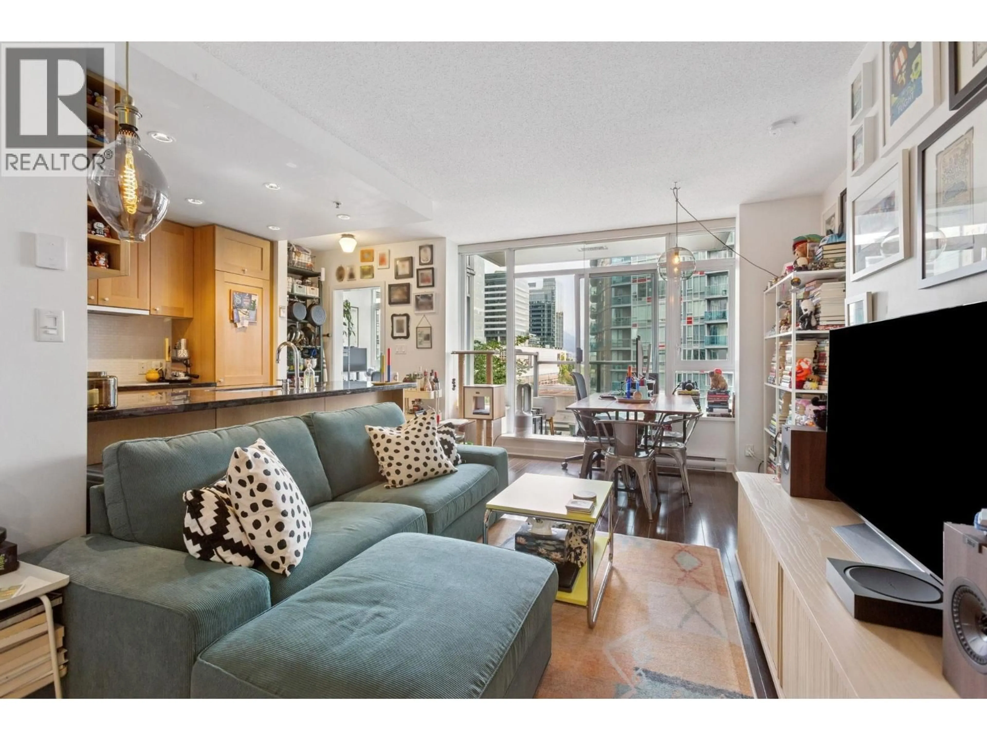 Living room with furniture, unknown for 1003 - 821 CAMBIE STREET, Vancouver British Columbia V6B0E3