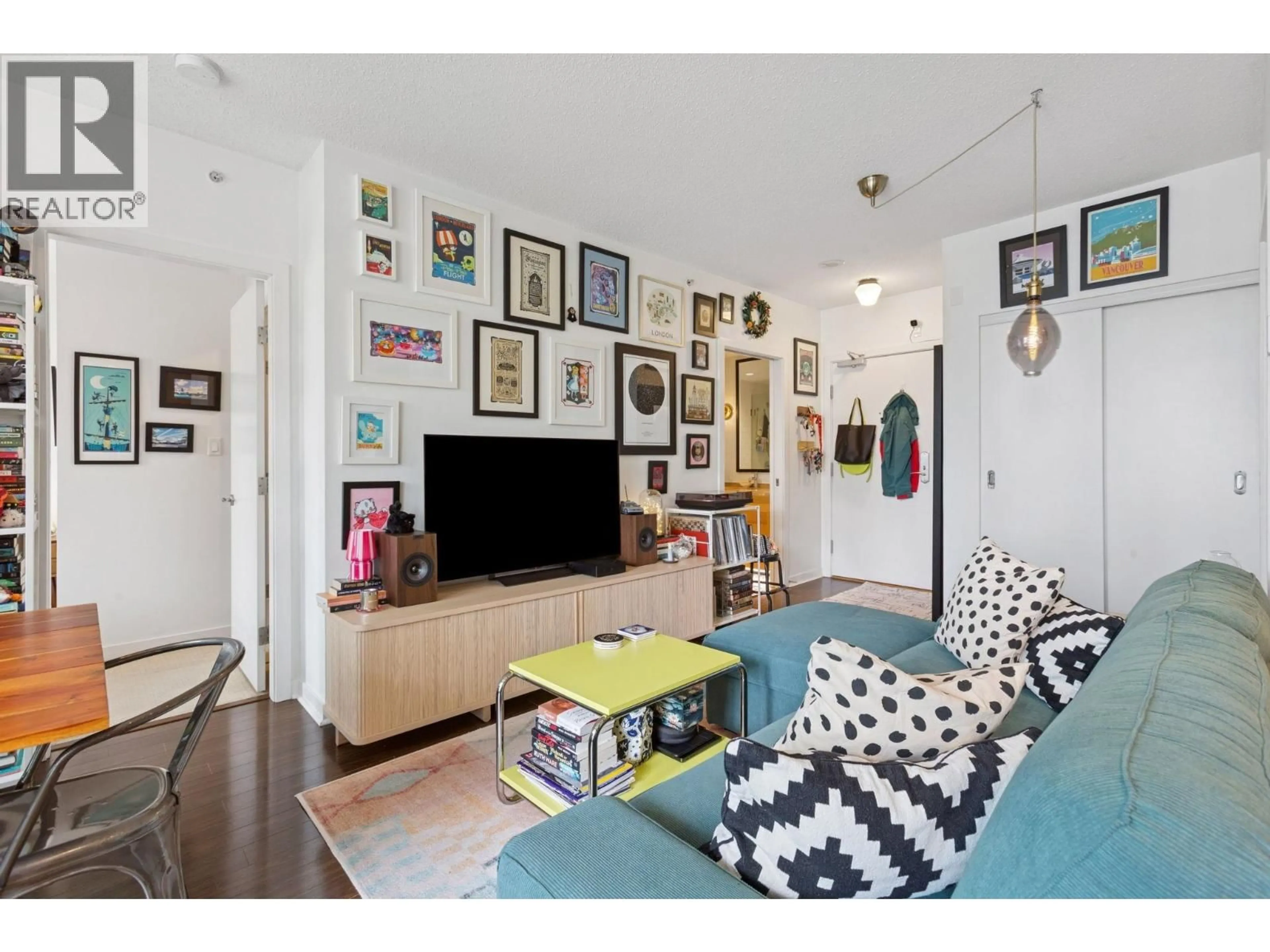 Living room with furniture, unknown for 1003 - 821 CAMBIE STREET, Vancouver British Columbia V6B0E3