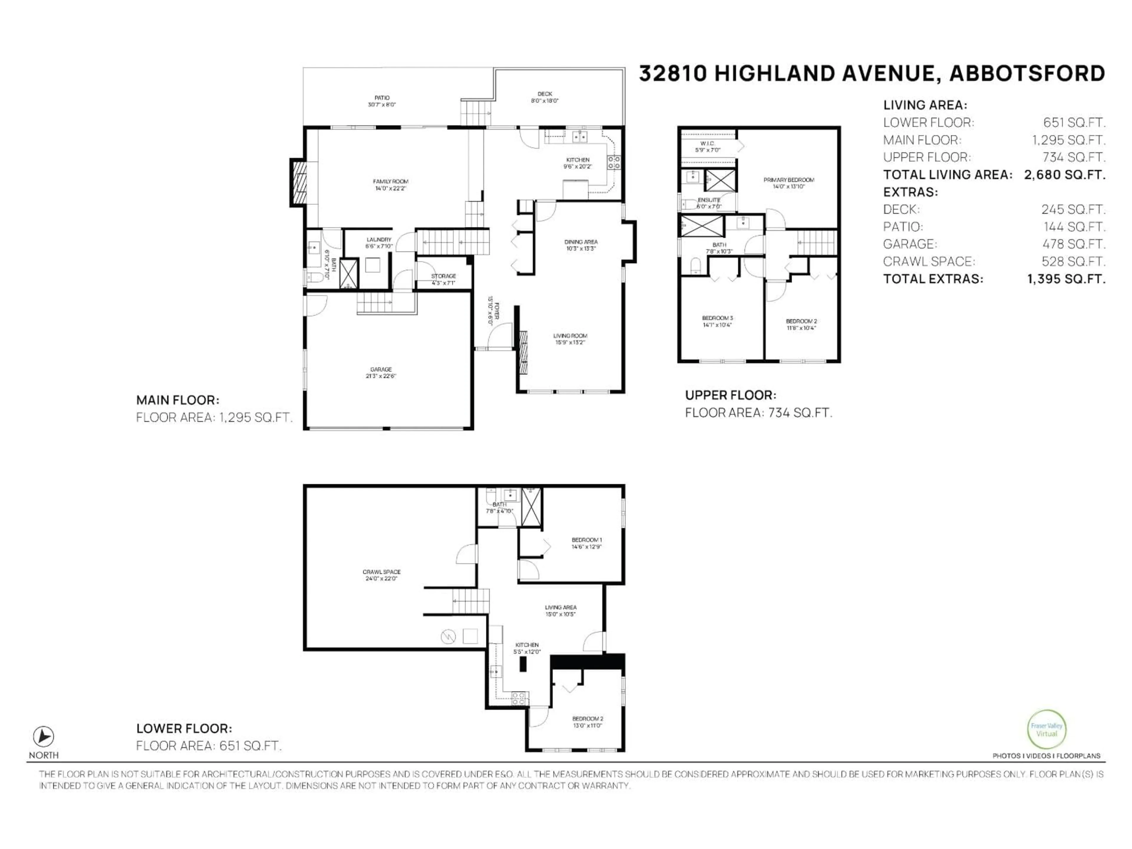 Floor plan for 32810 HIGHLAND, Abbotsford British Columbia V2S7A7