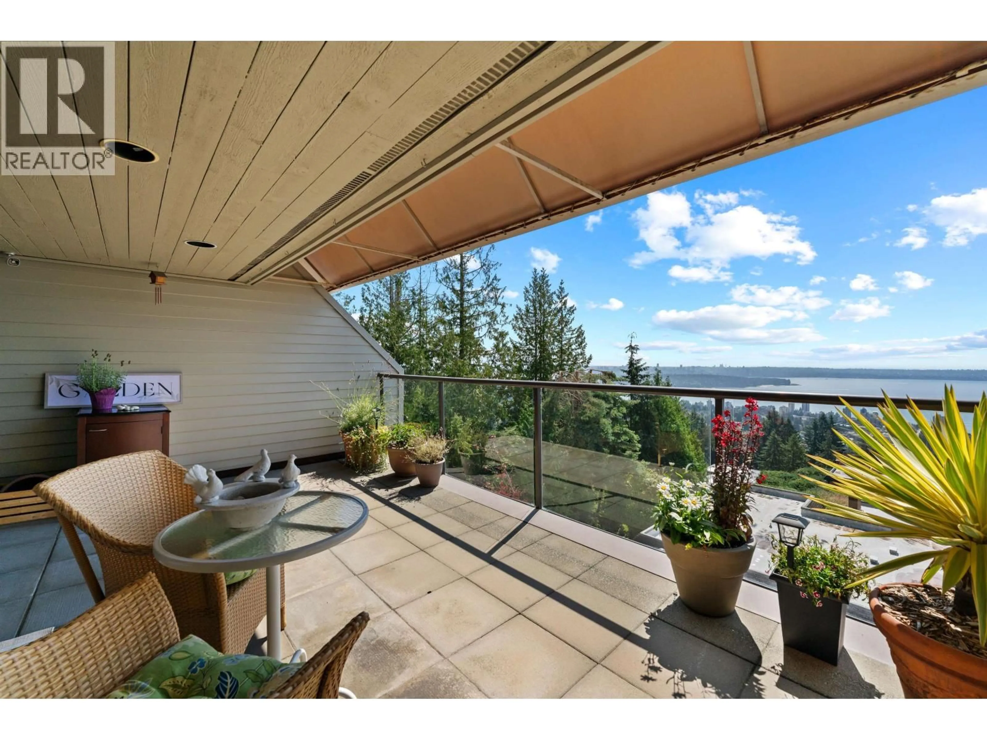 Patio, water/lake/river/ocean view for 48 - 2250 FOLKESTONE WAY, West Vancouver British Columbia V7S2X7