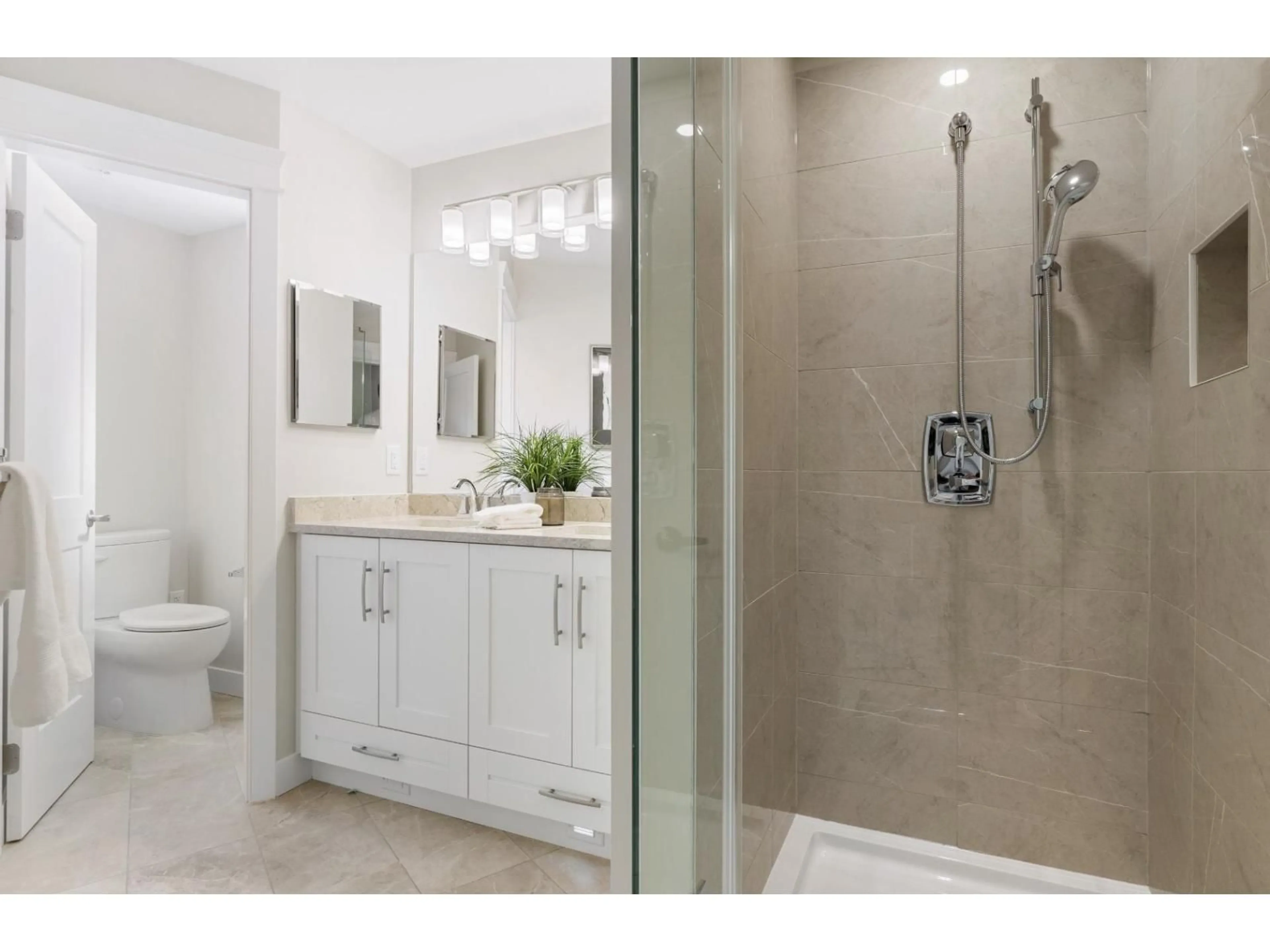 Contemporary bathroom, ceramic/tile floor for A416 - 8233 208B, Langley British Columbia V0V0V0