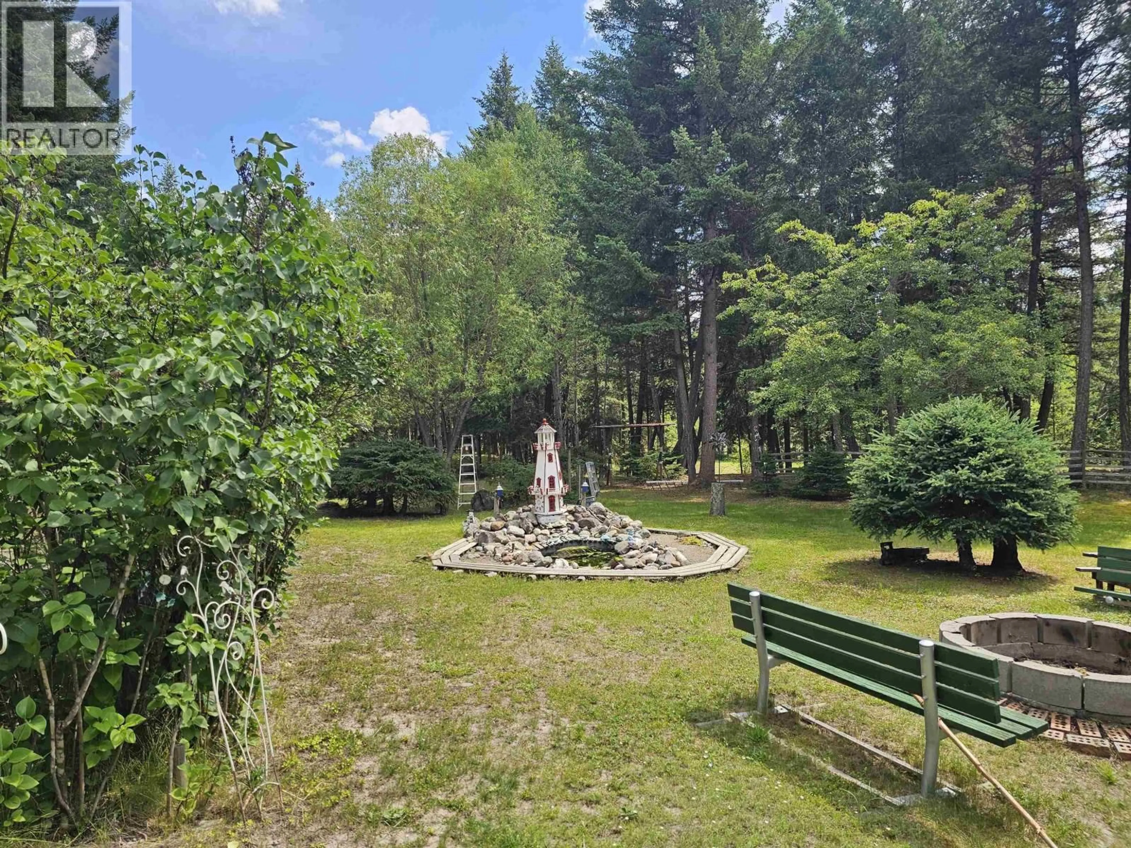 A pic from outside/outdoor area/front of a property/back of a property/a pic from drone, forest/trees view for 3024 KELDON ROAD, Lac La Hache British Columbia V0K1T1