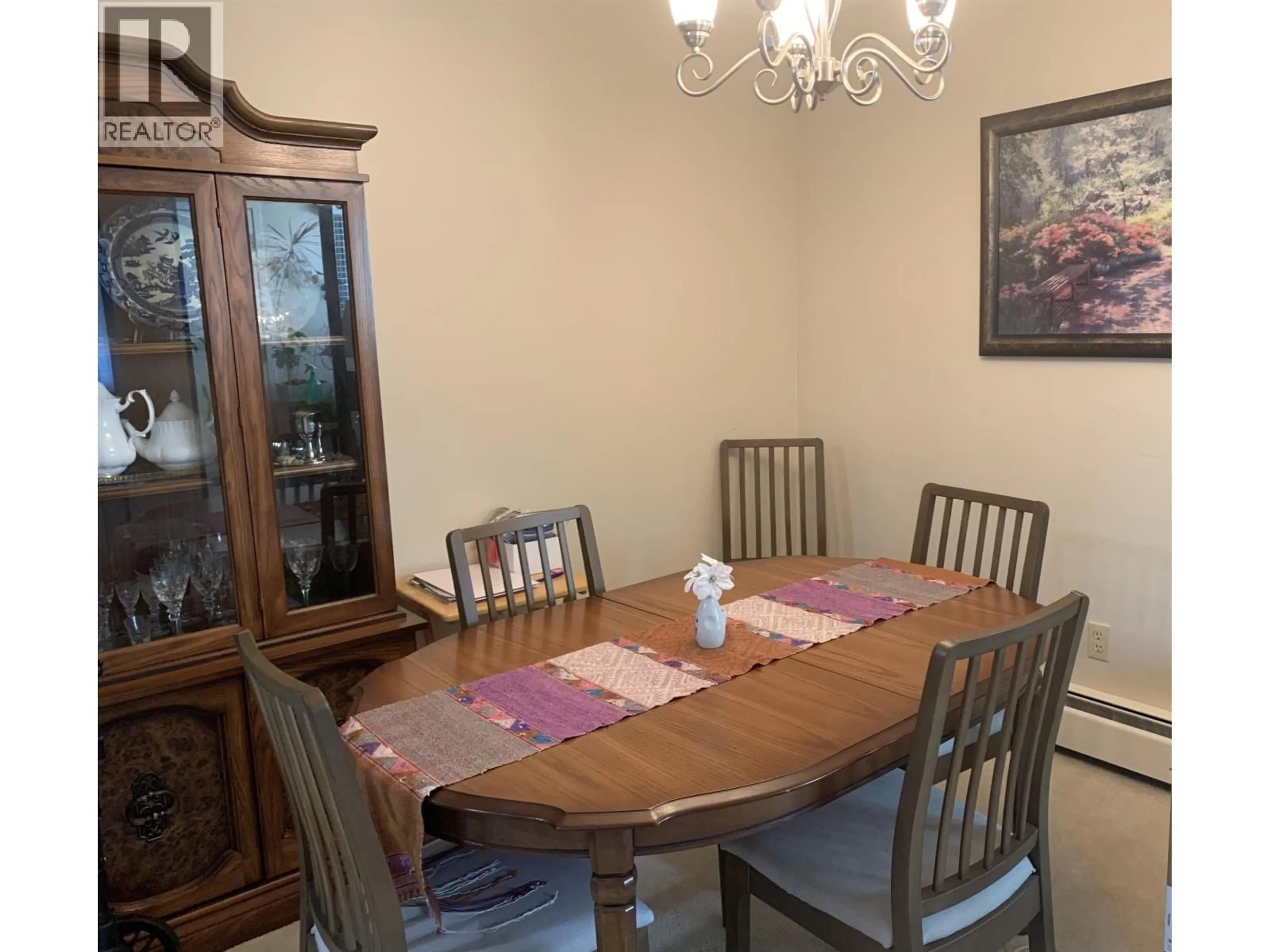 Dining room, wood/laminate floor for 113 - 5791 GRANVILLE AVENUE, Richmond British Columbia V7C1E8
