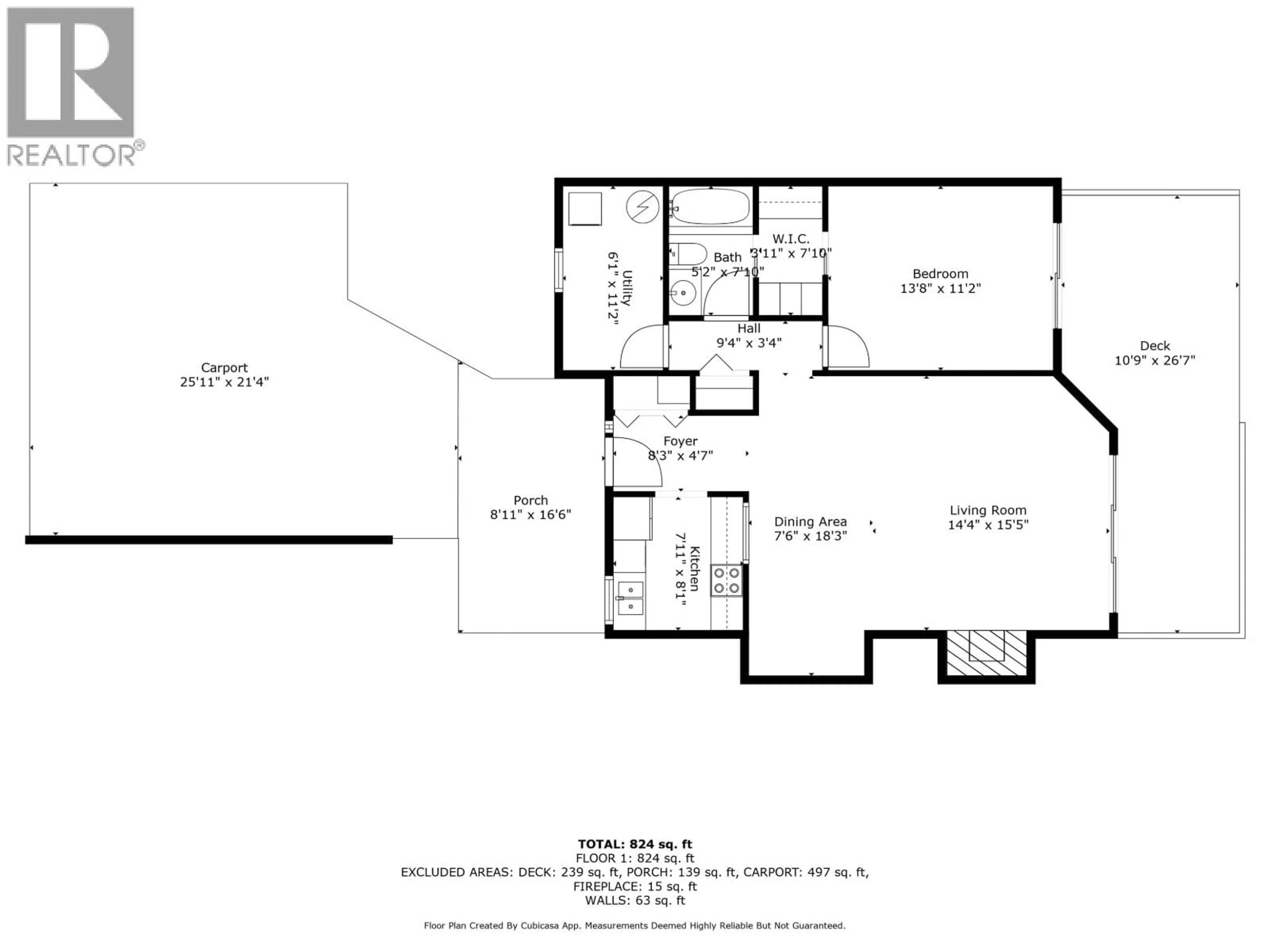 Floor plan for 13 - 699 DOUGALL ROAD, Gibsons British Columbia V0N1V8