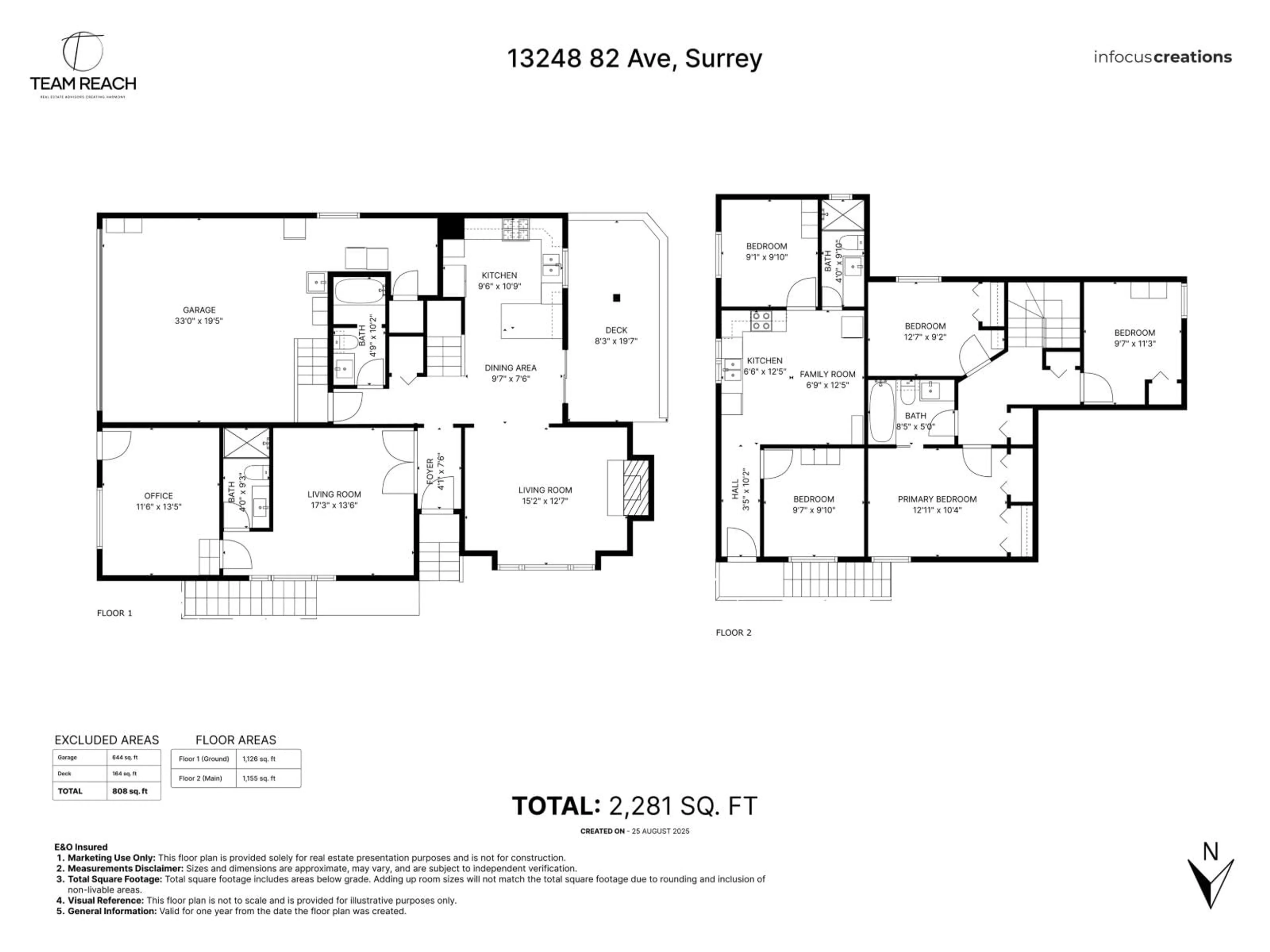 Floor plan for 13248 82, Surrey British Columbia V3W8Z4