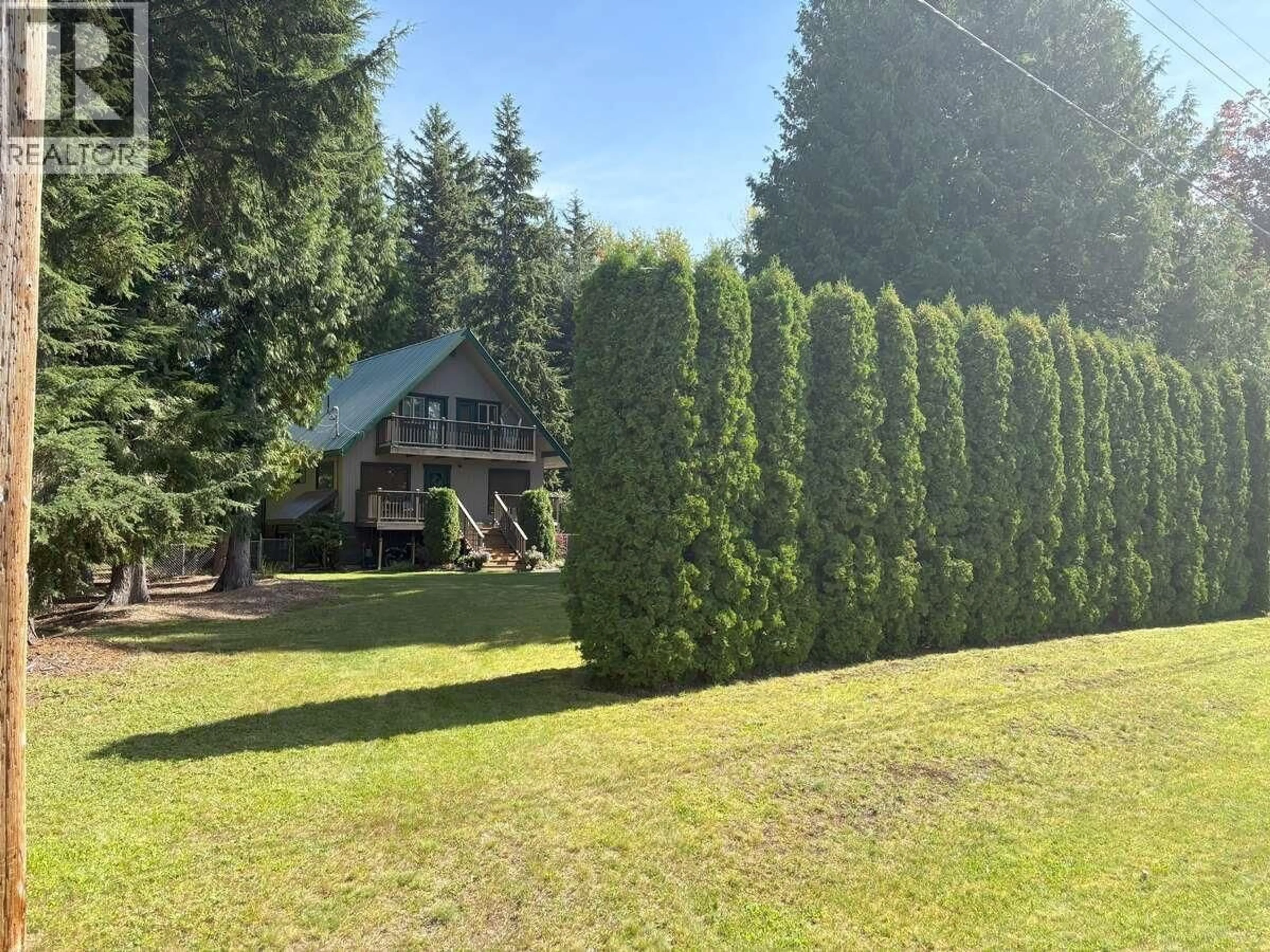 A pic from outside/outdoor area/front of a property/back of a property/a pic from drone, forest/trees view for 2314 CRAMER STREET, Terrace British Columbia V8G2K7
