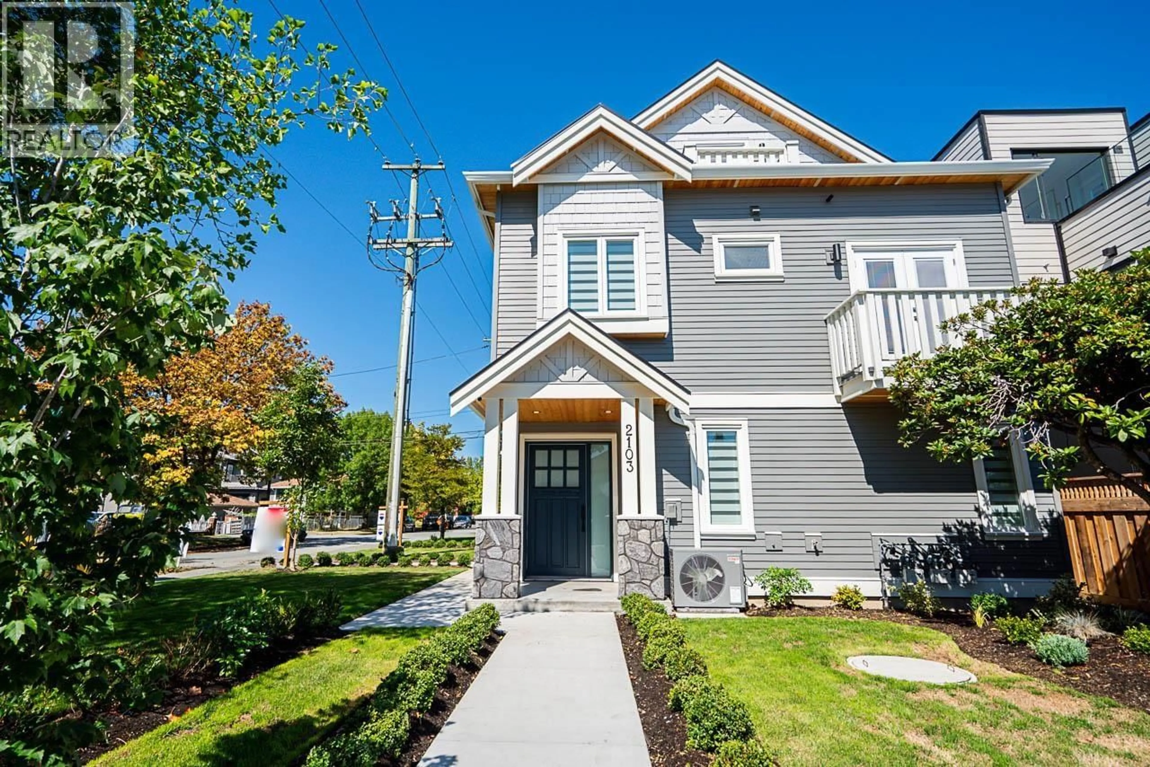 Home with vinyl exterior material, street for 2103 33RD AVENUE, Vancouver British Columbia V5N3E9