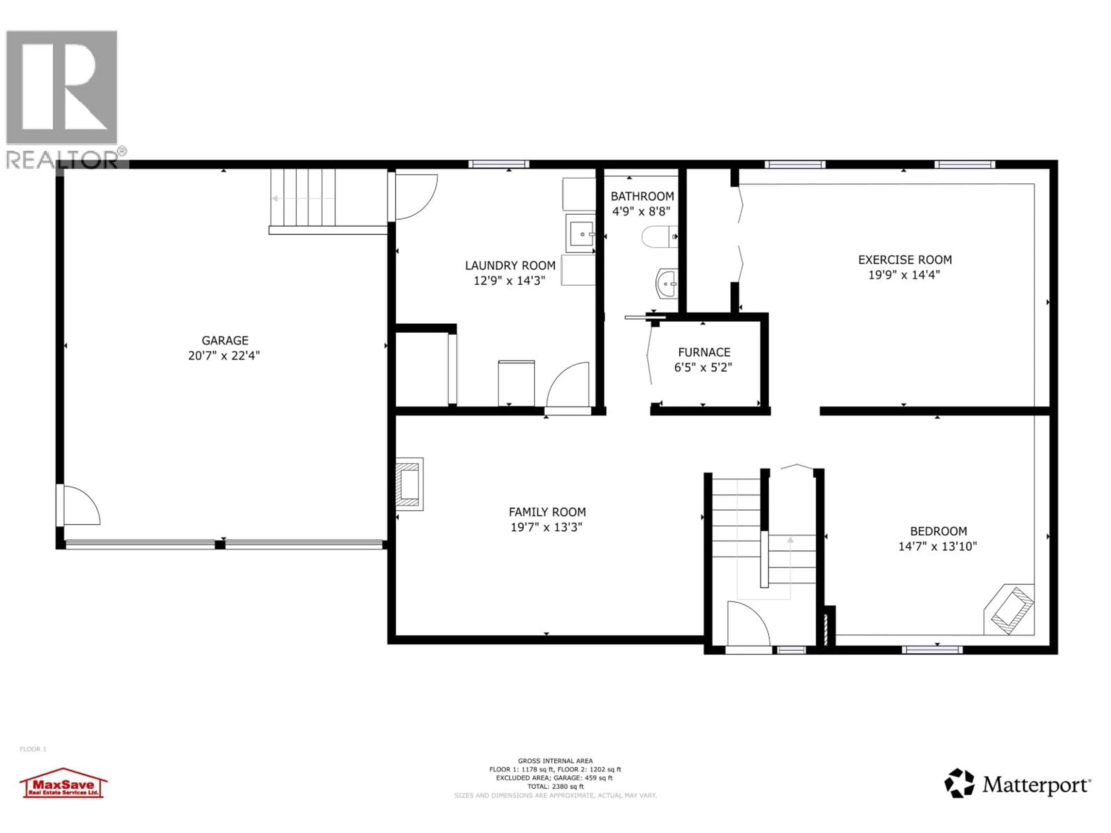 Floor plan for 18745 TROUT ROAD, Prince George British Columbia V2K5W3