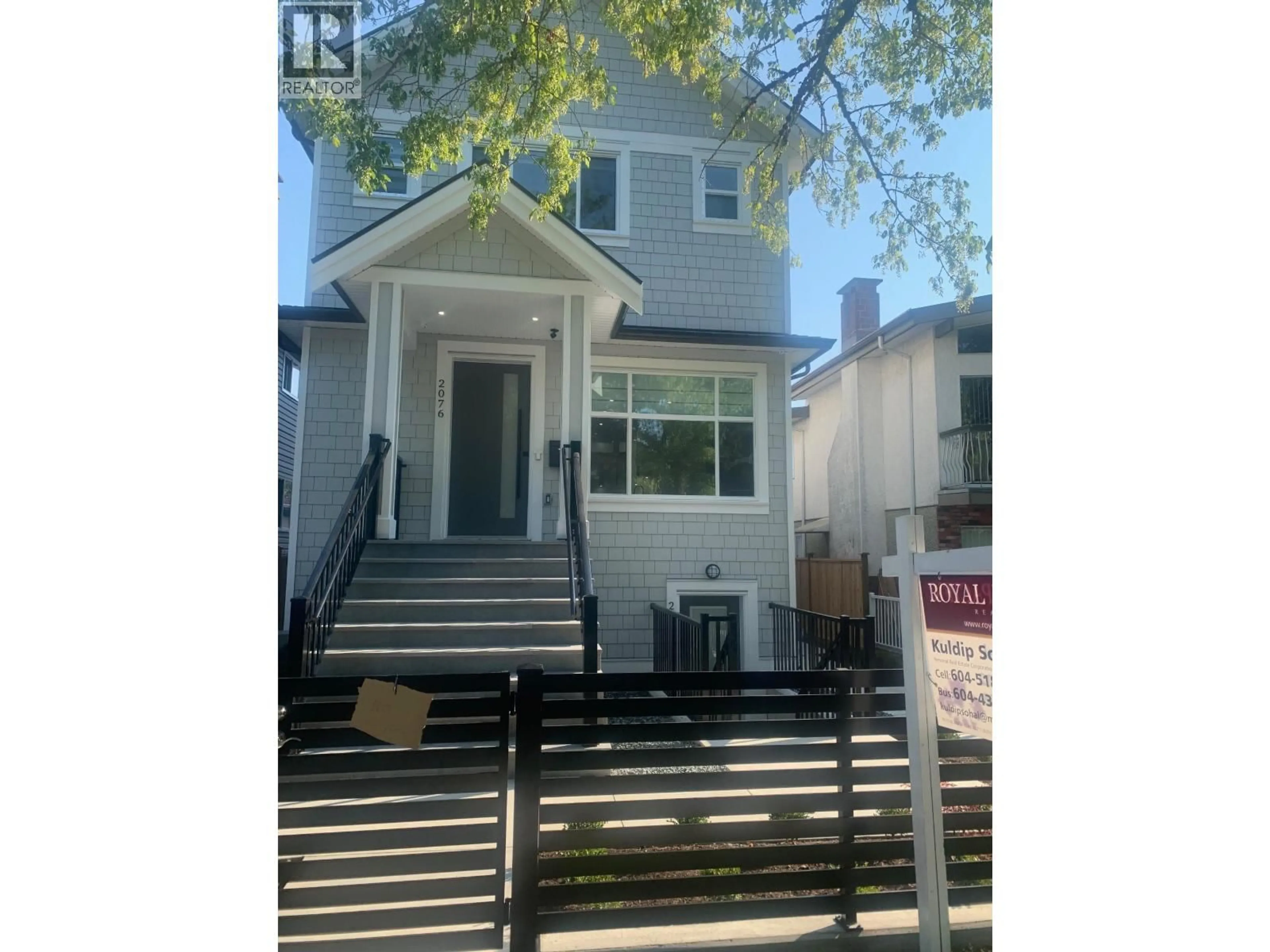 Home with vinyl exterior material, street for 2 - 2074 50TH AVENUE, Vancouver British Columbia V5P1V3