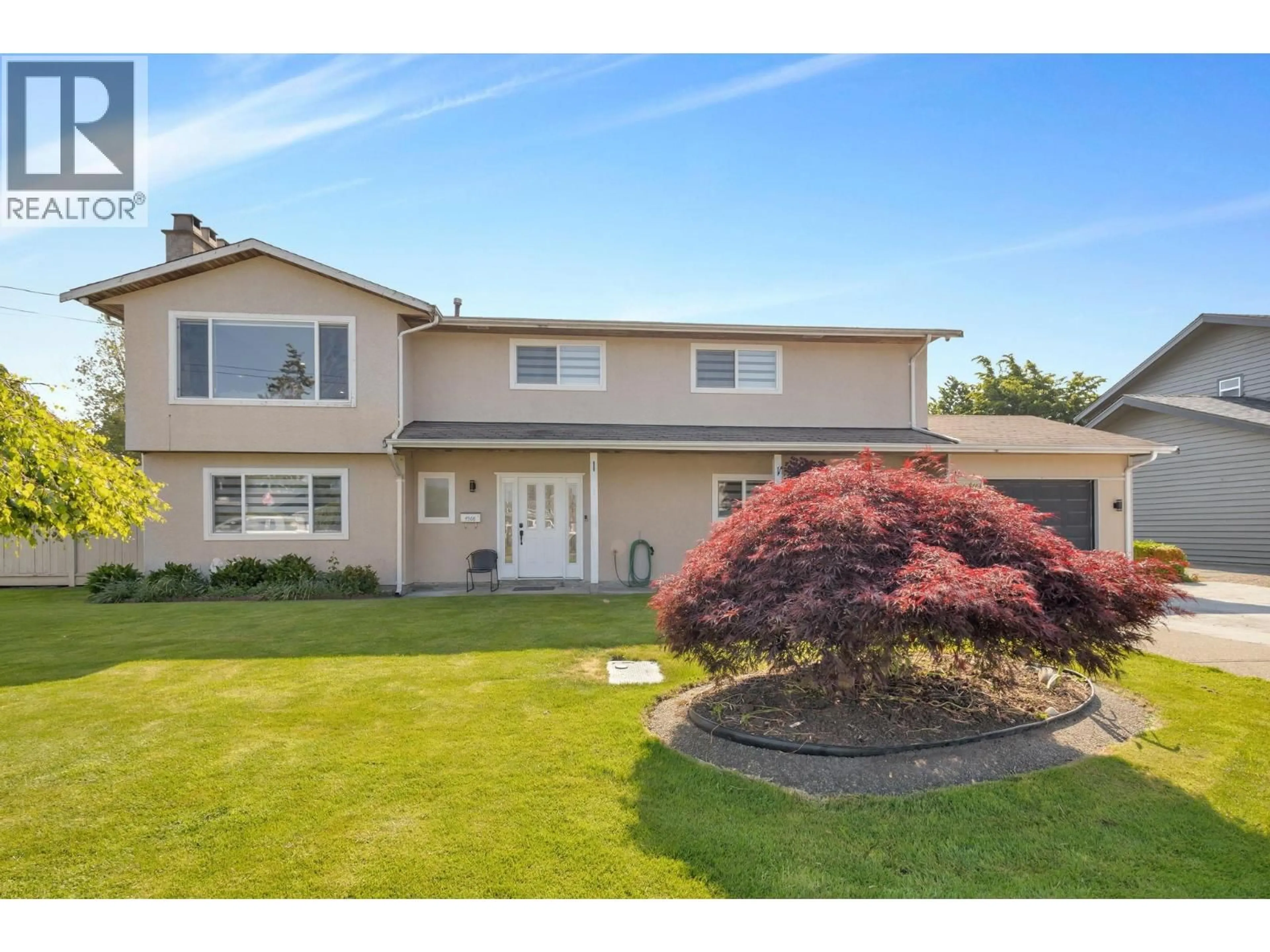 Home with vinyl exterior material, street for 4908 56 STREET, Delta British Columbia V4K3C4