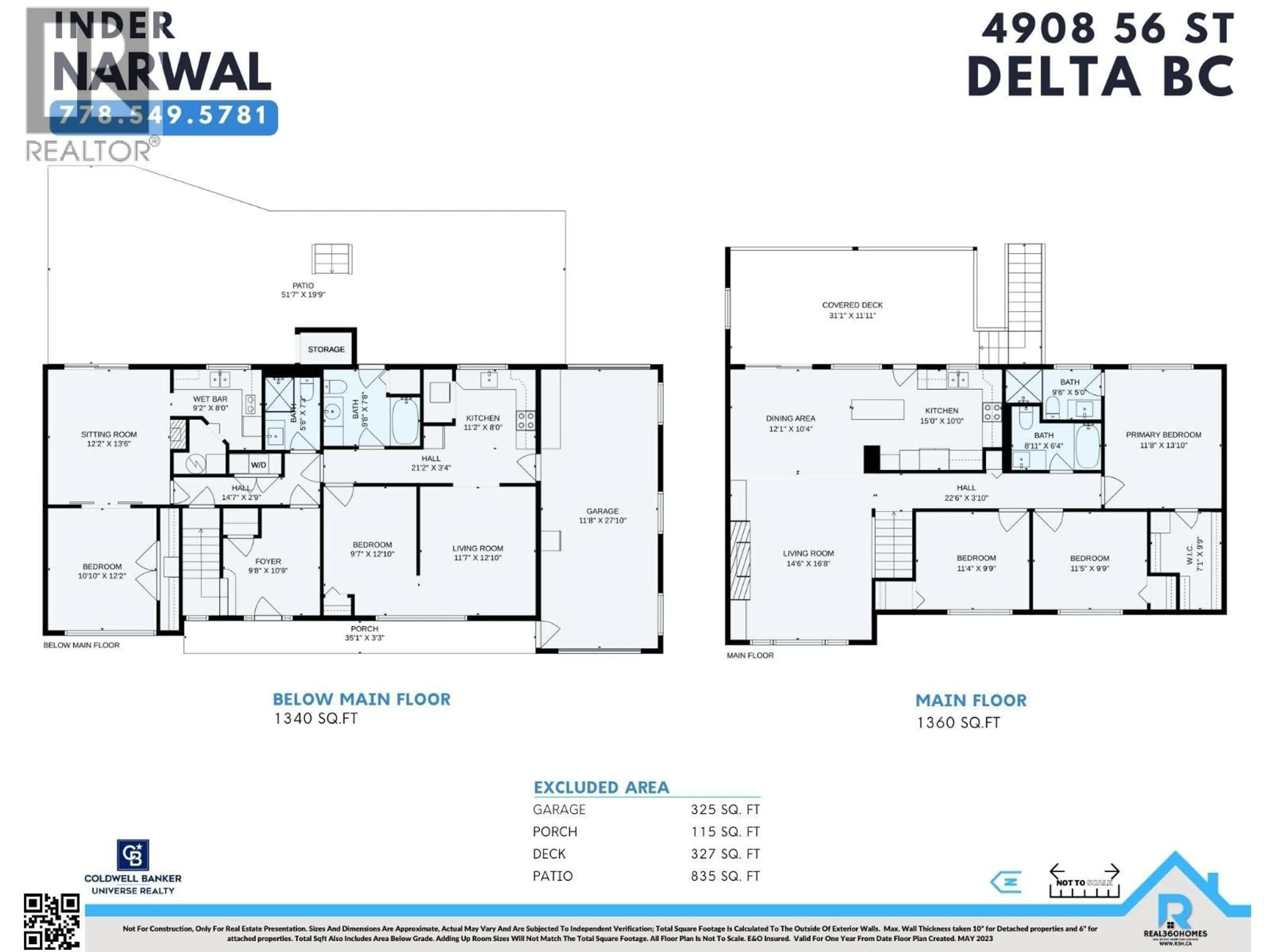 Floor plan for 4908 56 STREET, Delta British Columbia V4K3C4