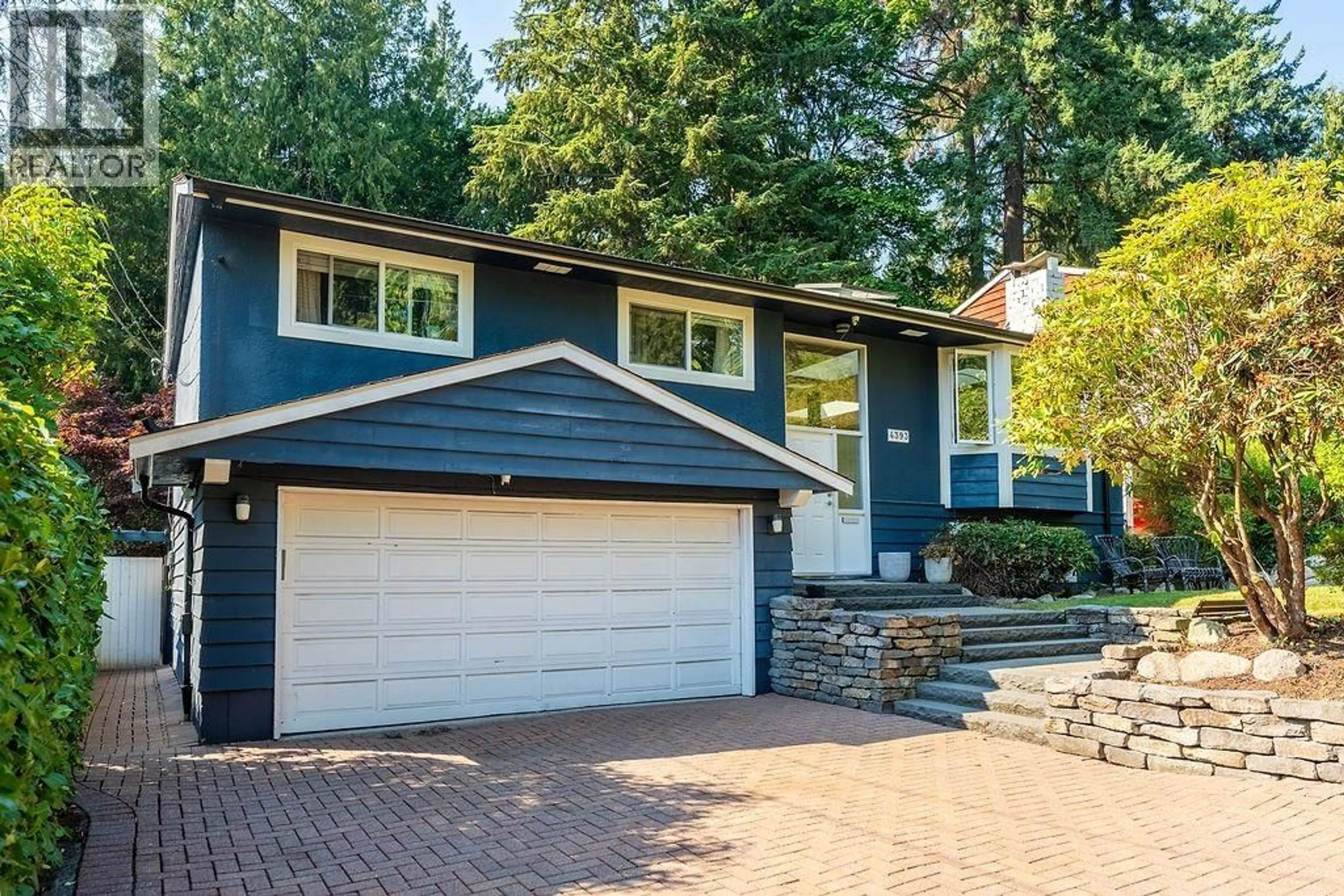 Home with vinyl exterior material, street for 4393 GLENCANYON DRIVE, North Vancouver British Columbia V7N4B4